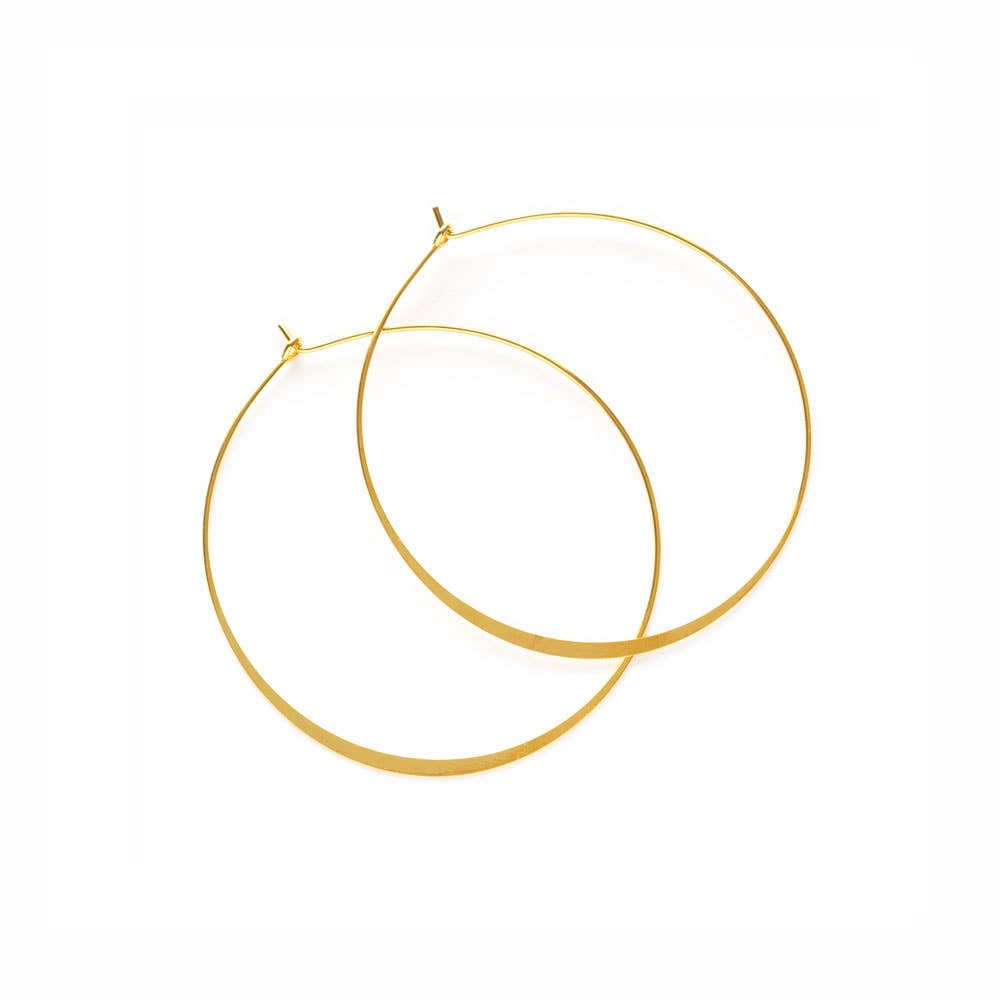 1.5" Classic Hoop Earrings - Amano Studio