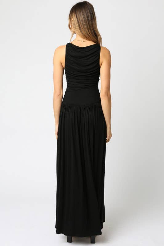 Olivaceous - Leni Maxi Dress