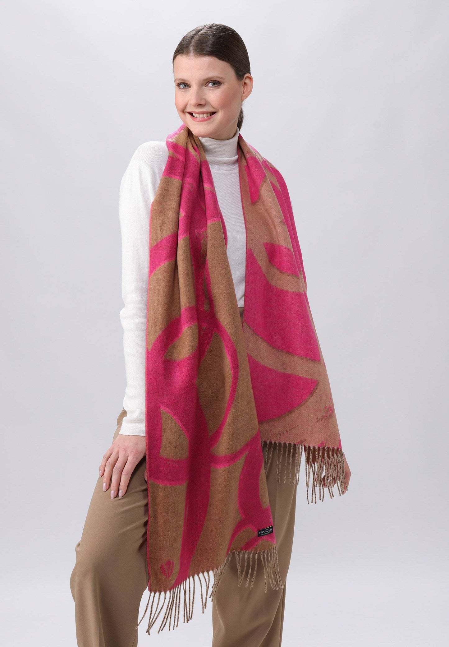 FRAAS - The Scarf Company - Brushed Circles Cashmink® Scarf