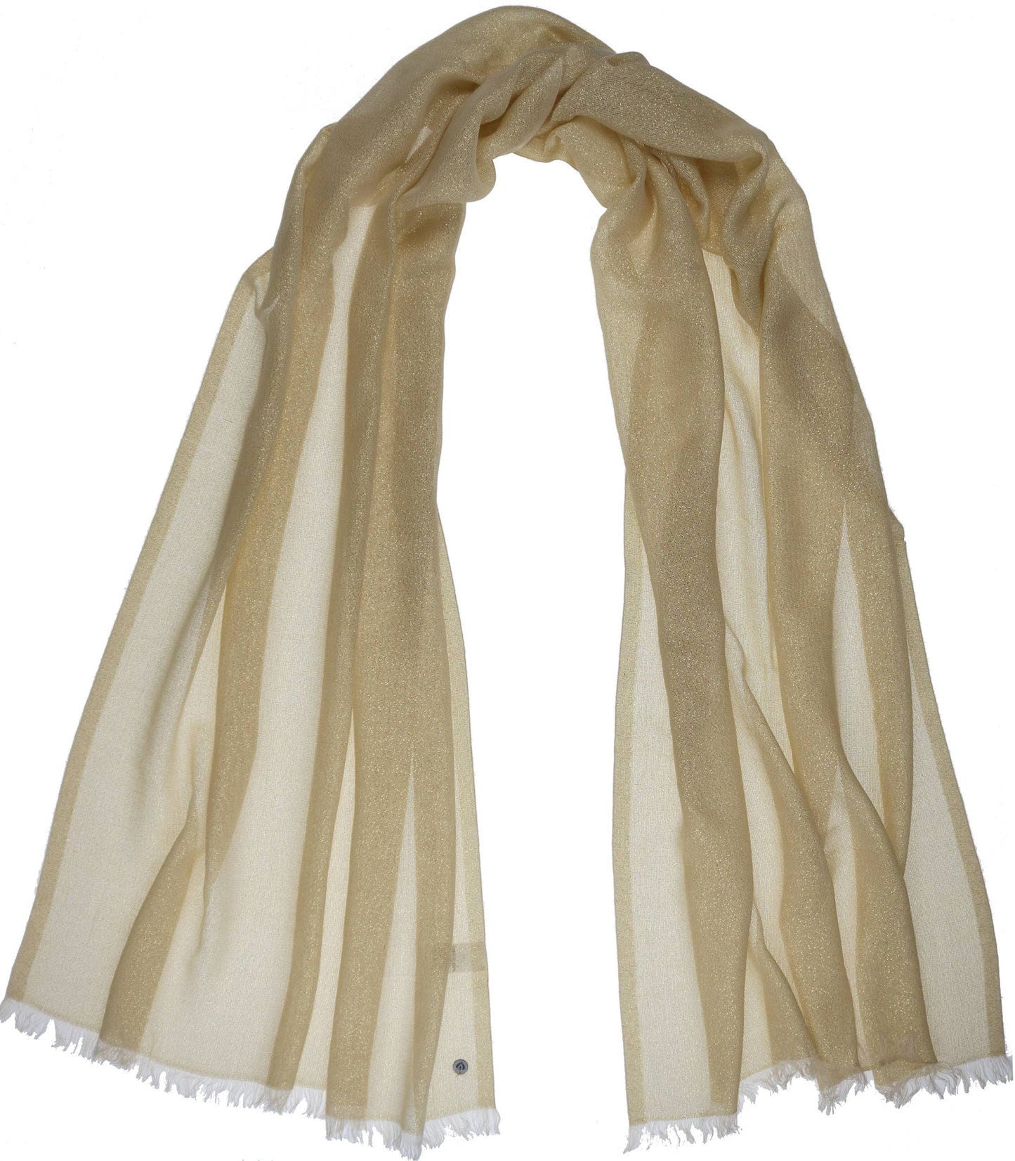 FRAAS - The Scarf Company - Solid Metallic Woven Evening Wrap