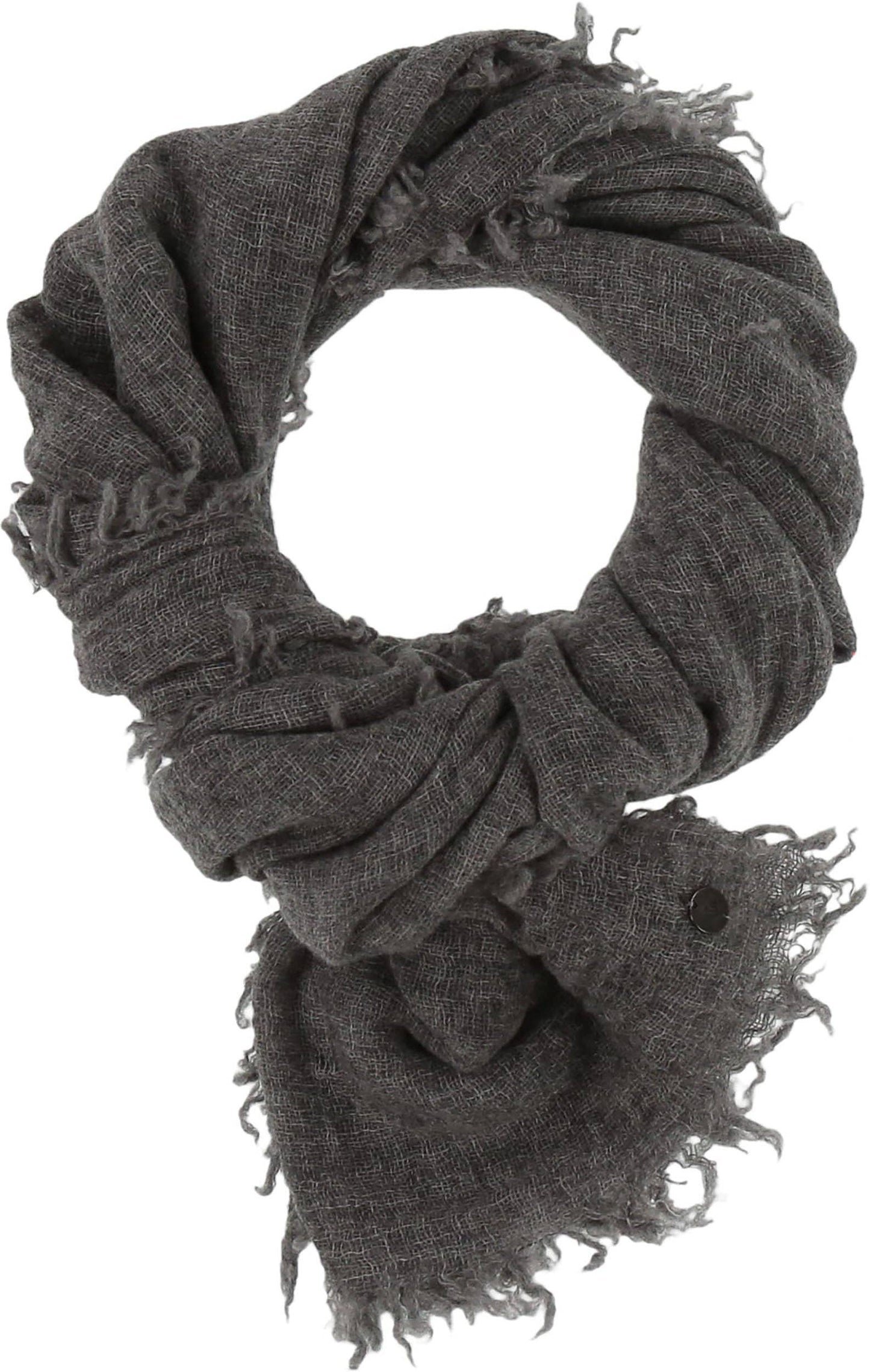 FRAAS - The Scarf Company - Lightweight Wool Solid Fringe Wrap