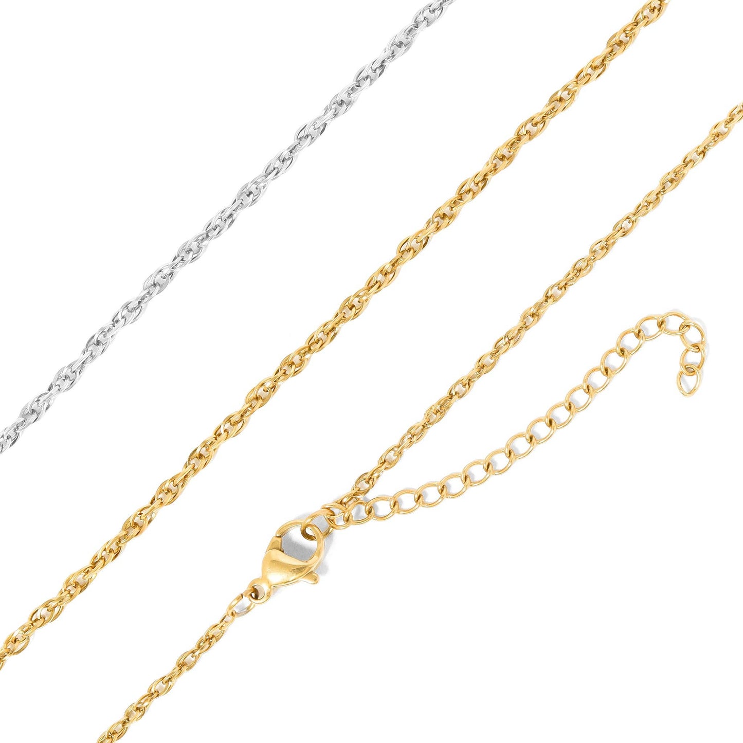 Stainless Steel Double Round Link Chain
