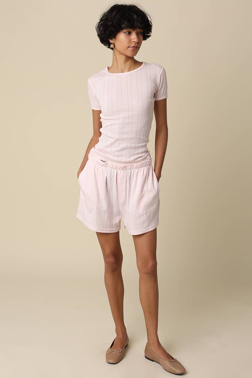Olivaceous - Marley Ribbed Knit Top