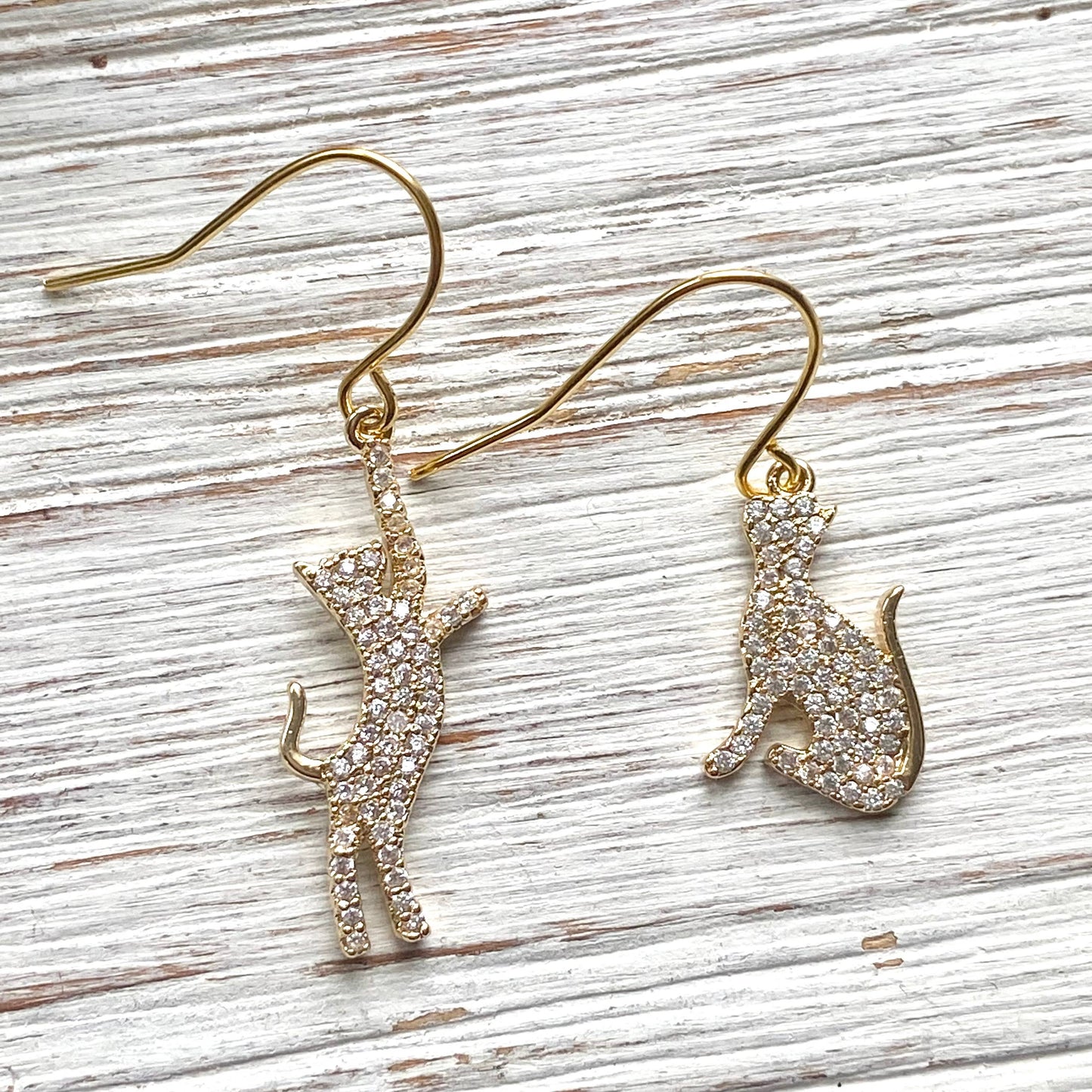 Cat earrings necklace bracelet pet jewelry