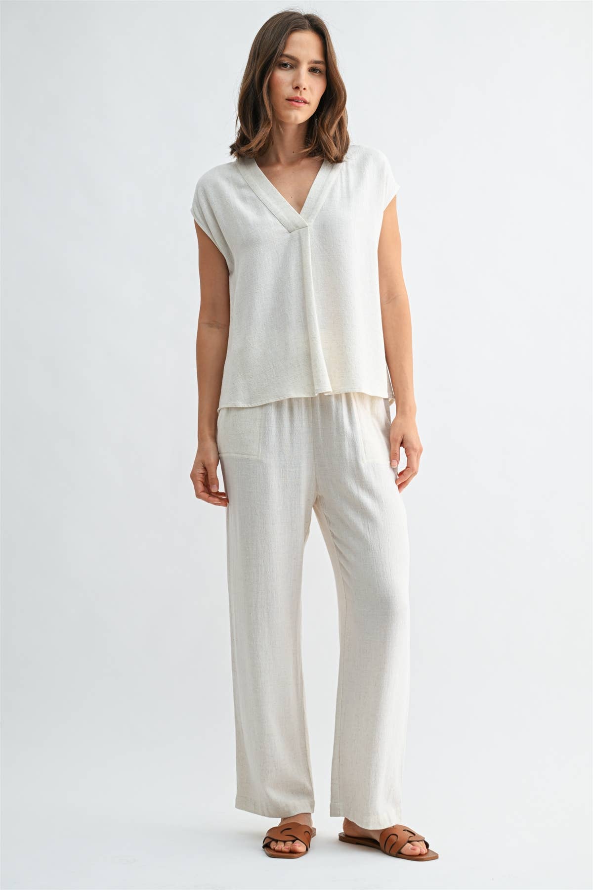 V NECK DOLMAN TOP - Fun2Fun