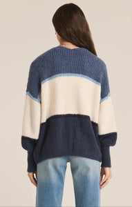 JONES STRIPE CARDIGAN