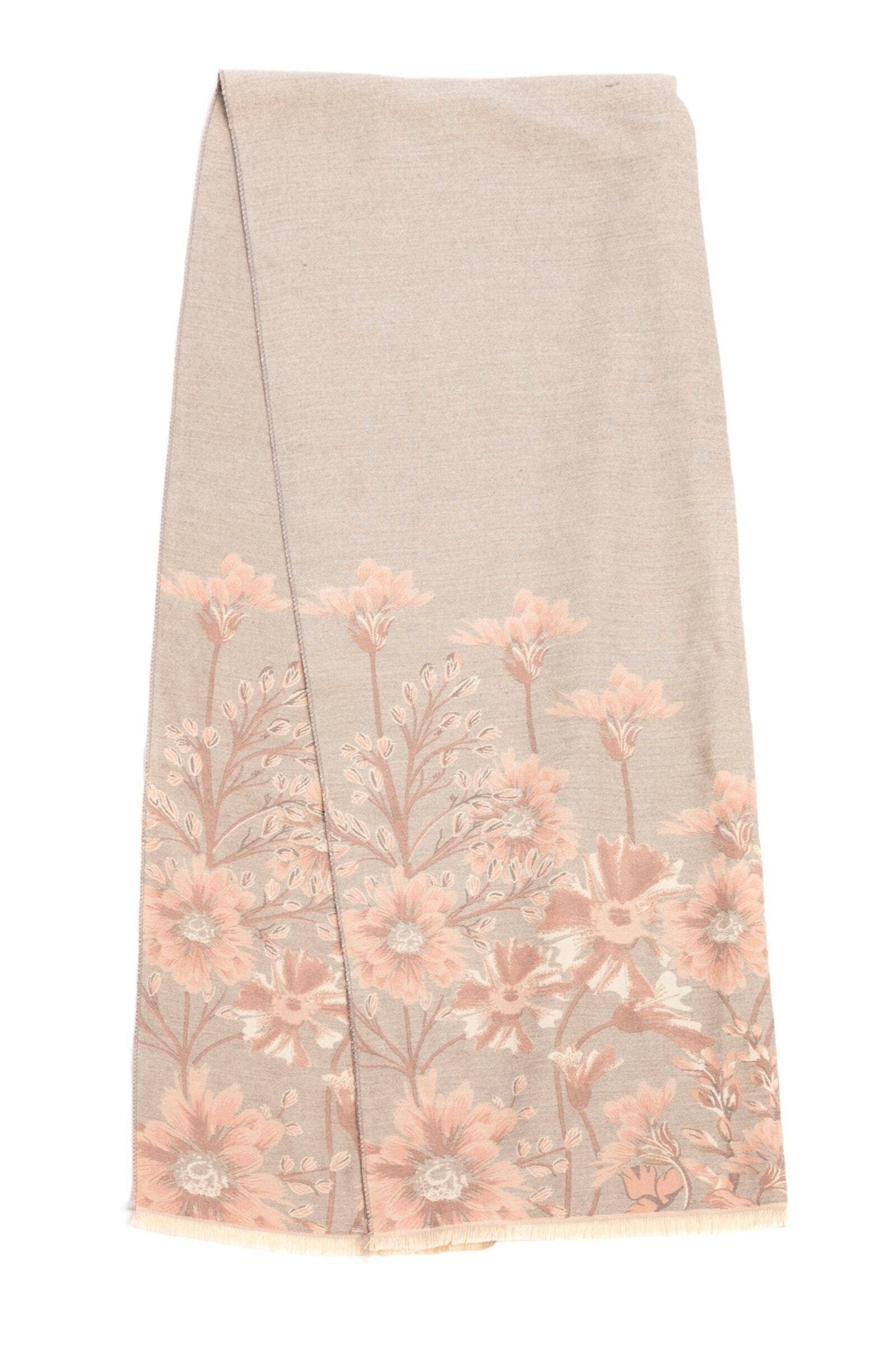 SAACHI - Reversible Floral Oversized Scarf