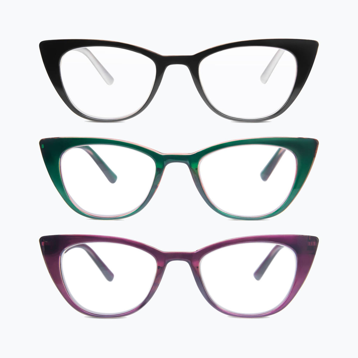 Plume - Modern Cat-Eye Reading Glasses for Women