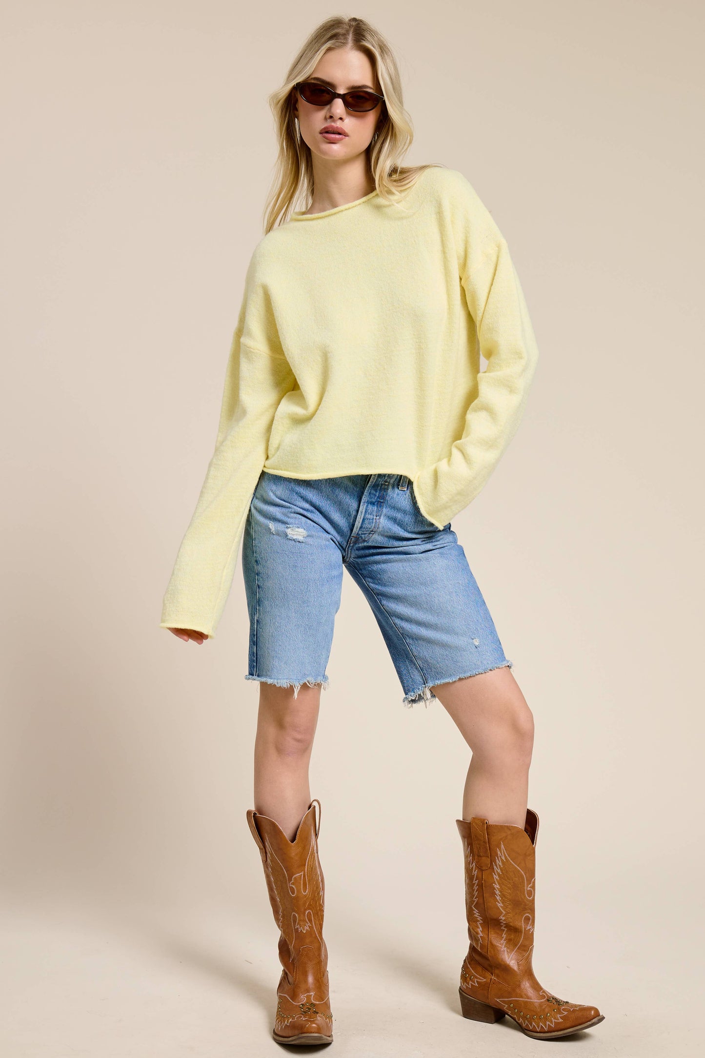 Mimosa - Essential Pullover Sweater Top