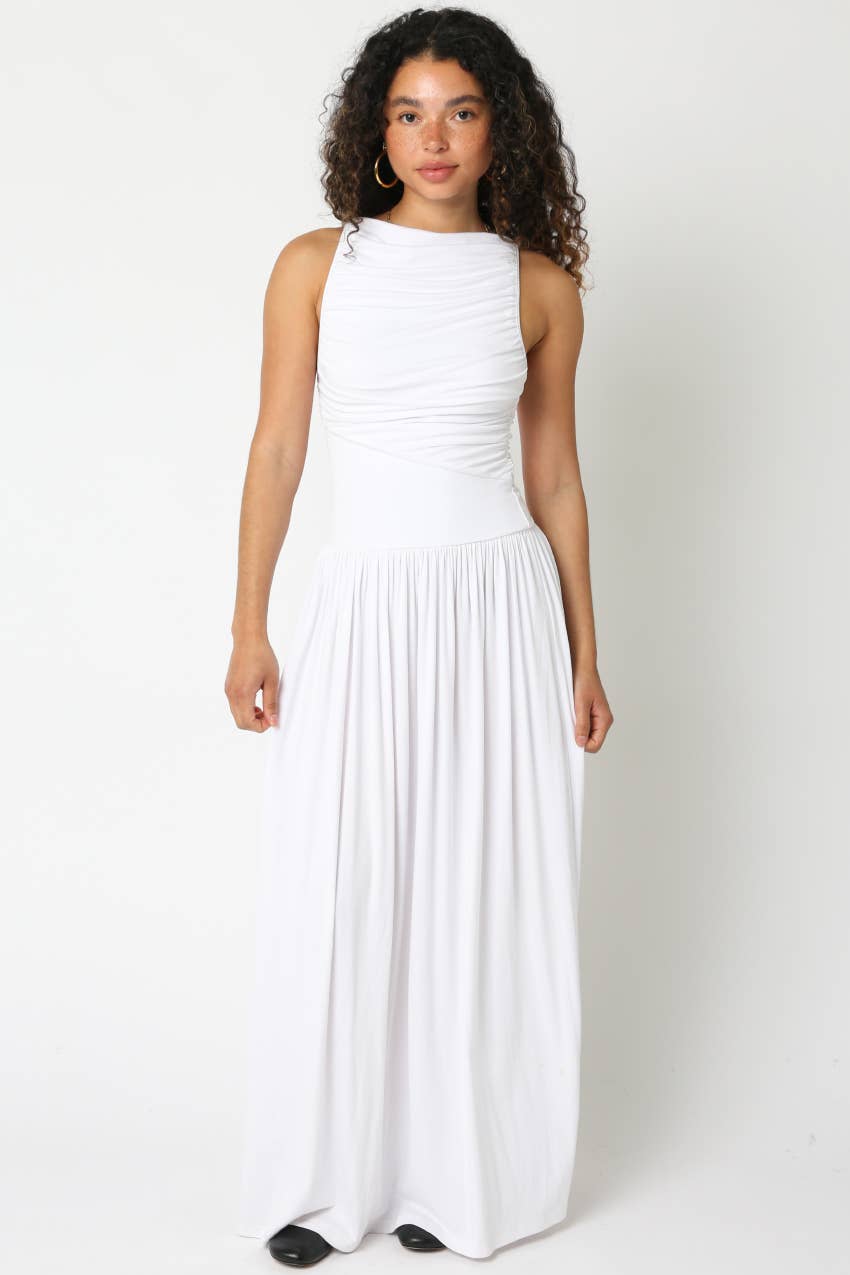 Olivaceous - Leni Maxi Dress
