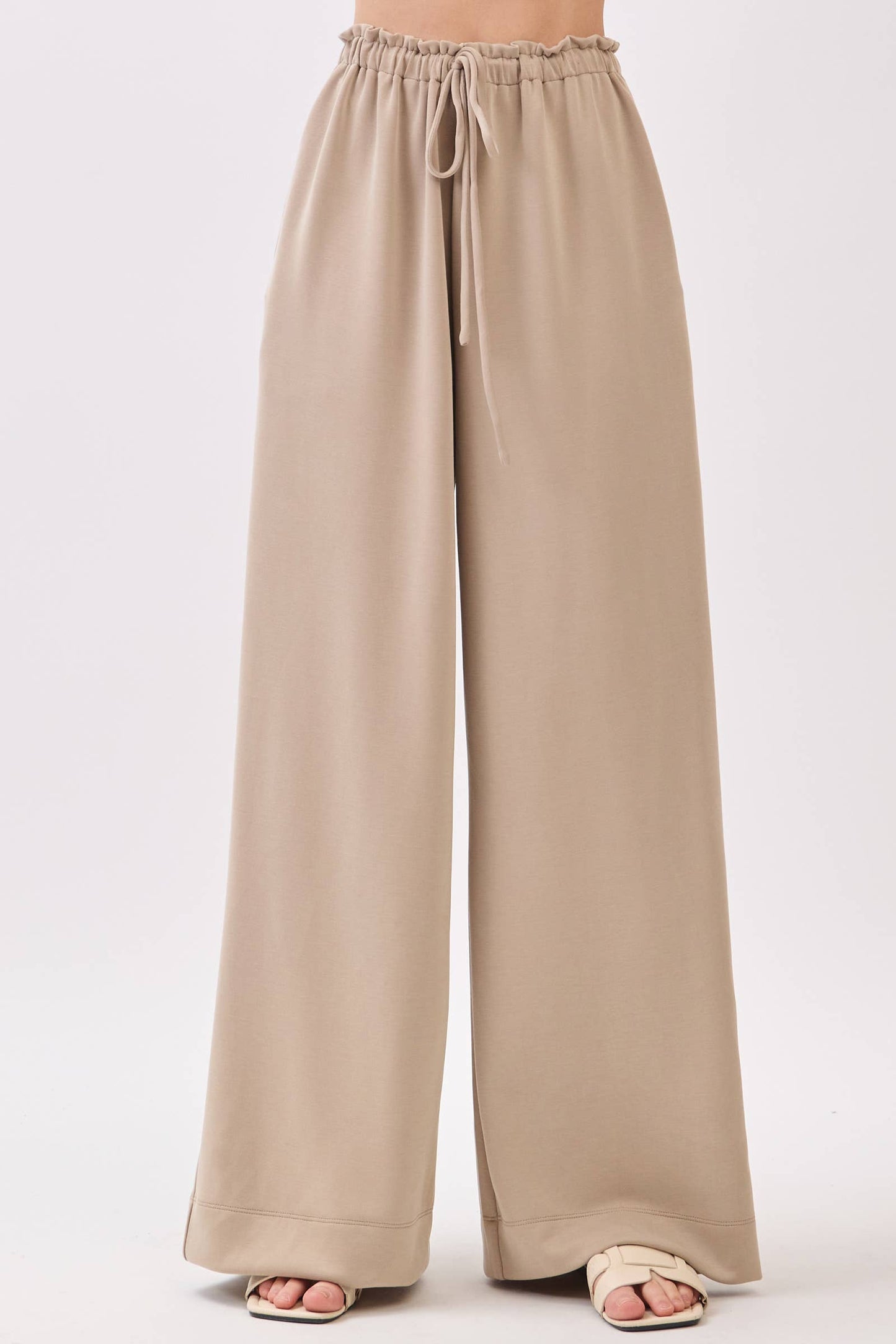 Solid Wide Leg Pants - Final Touch