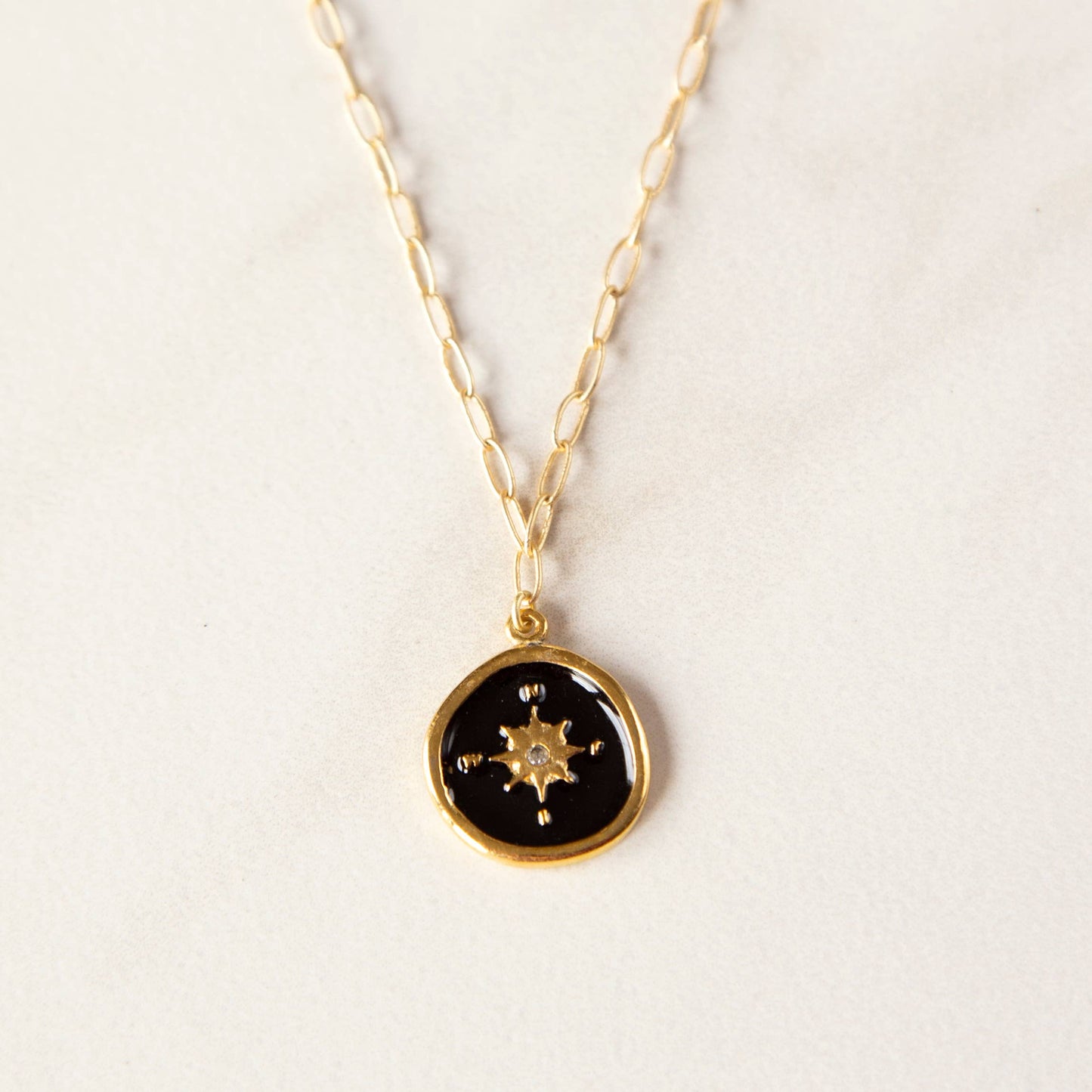 Stowaway Jewelry - Compass Necklace
