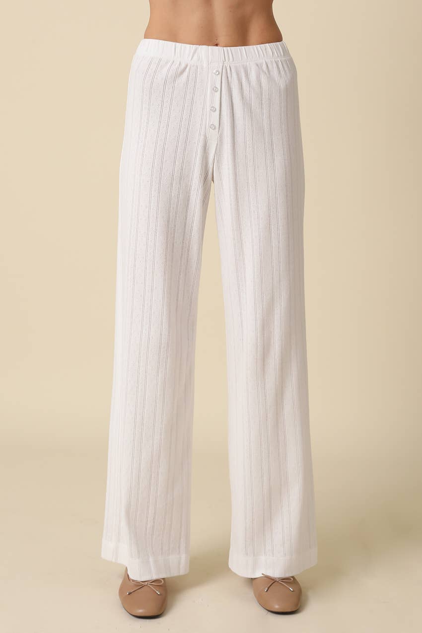 Olivaceous - Baylee Cotton Lounge Pants