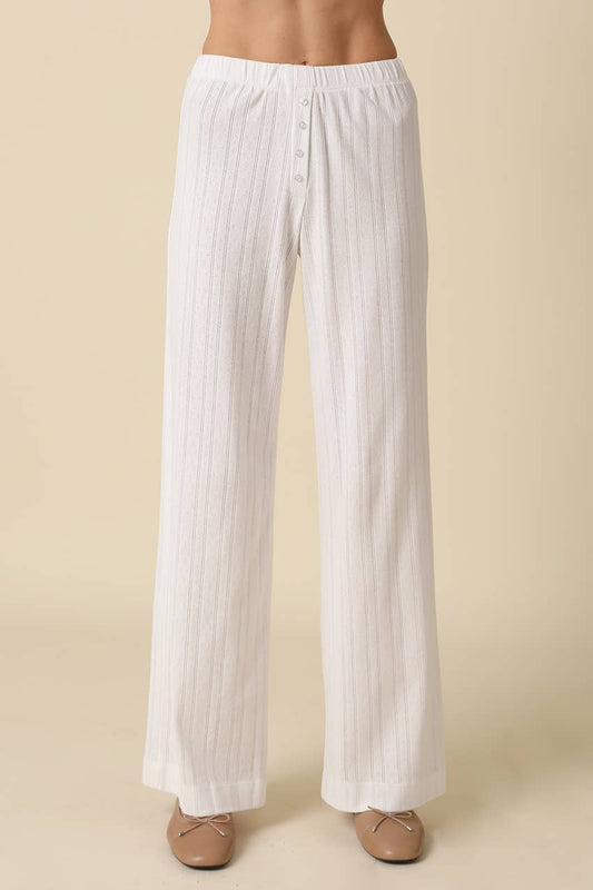 Olivaceous - Baylee Cotton Lounge Pants
