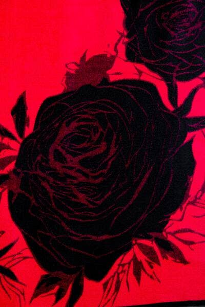 SAACHI - Bold Floral Reversible Scarf