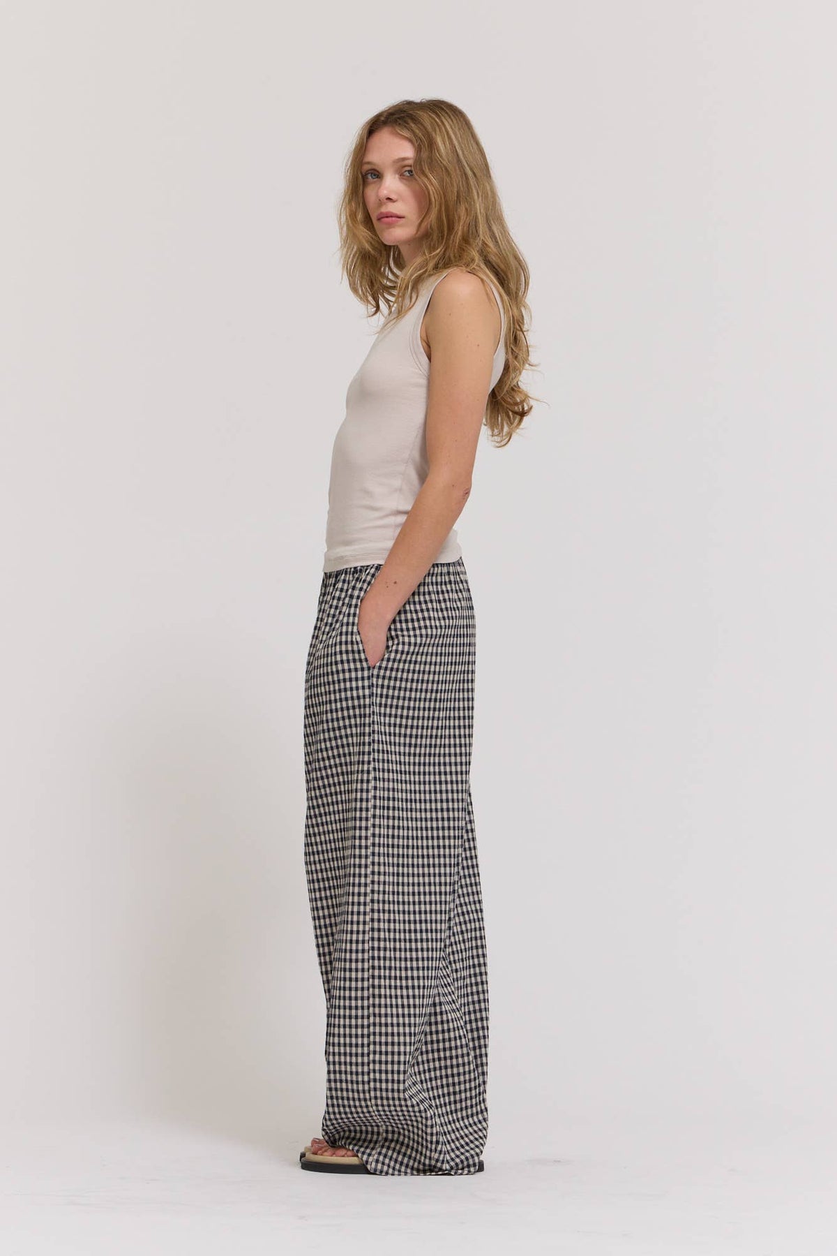 Grade & Gather - 41886 - SHEER TANK TOP