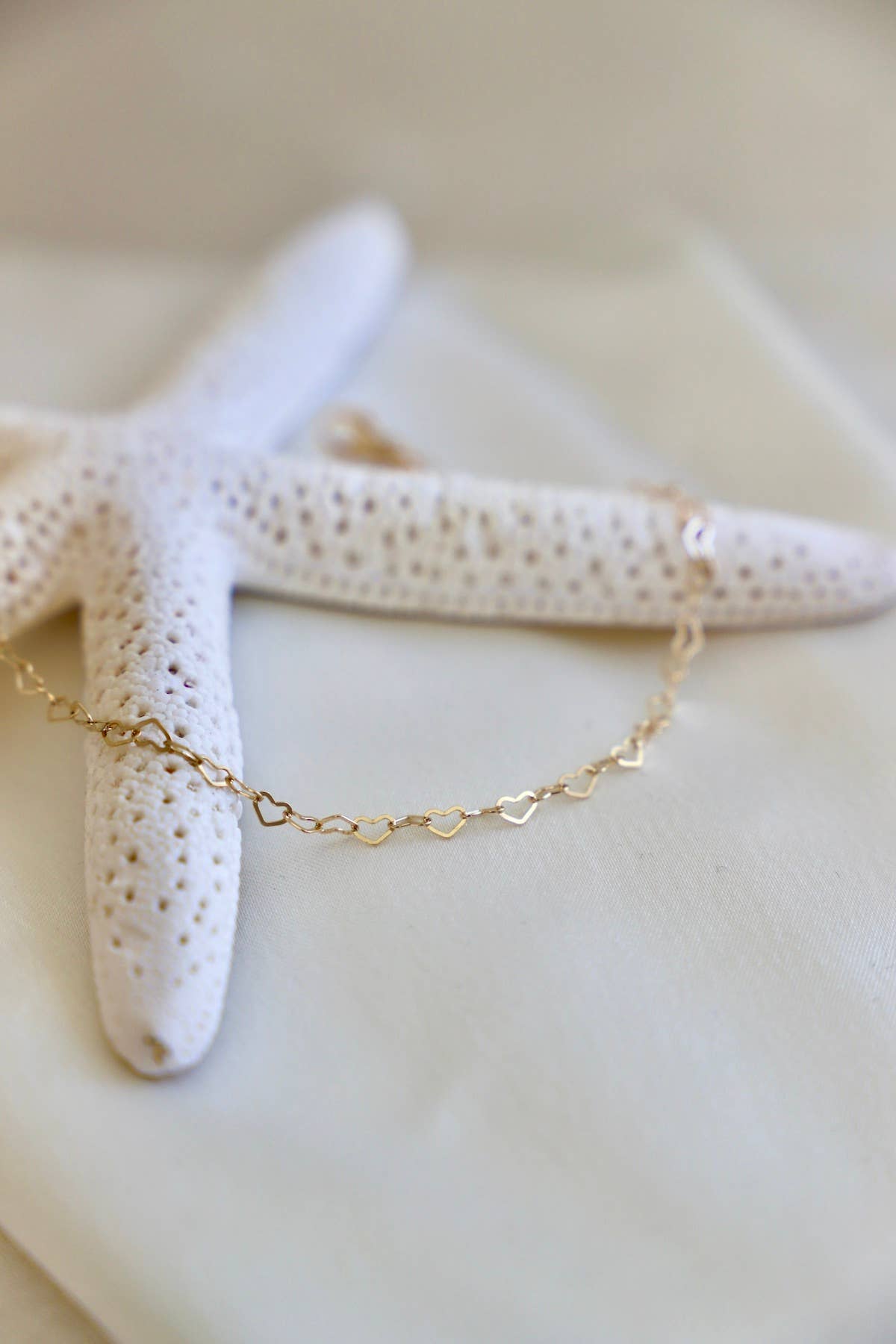 Katie Waltman Jewelry - HEART CHAIN NECKLACE