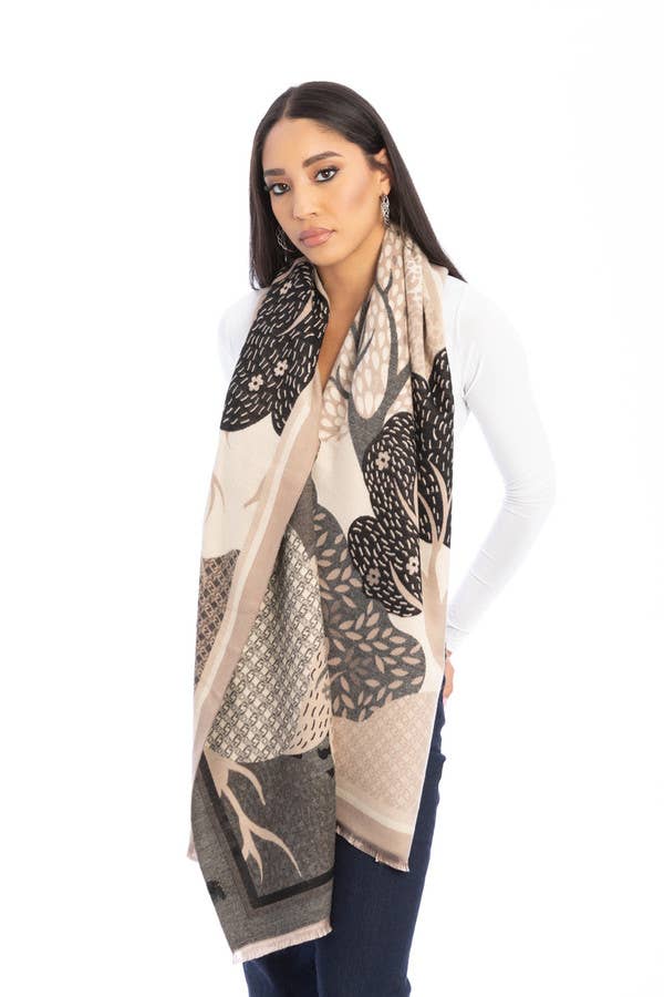 SAACHI - Nature Reversible Scarf