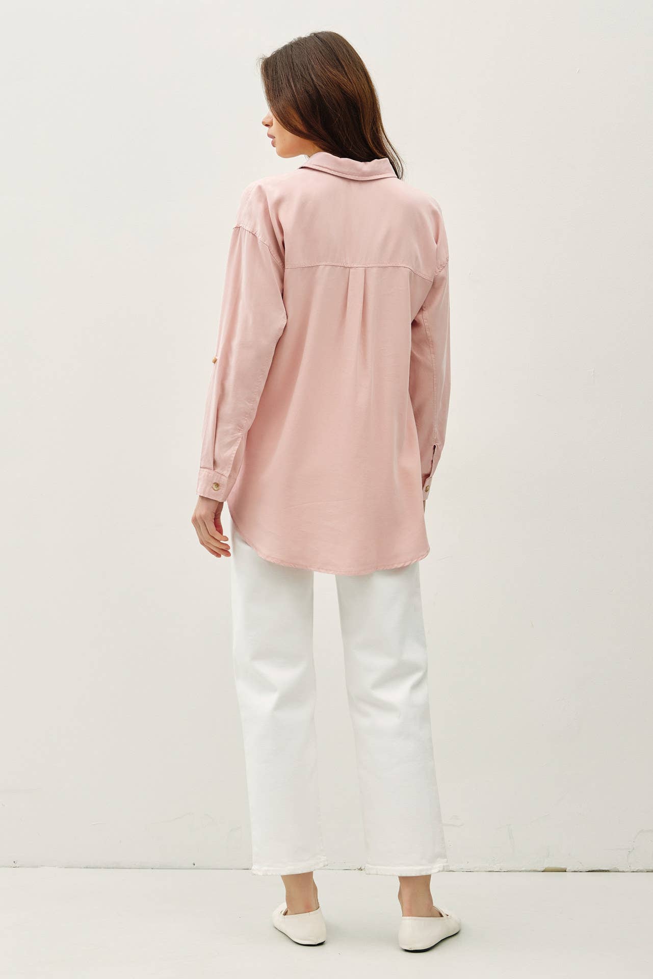 Be Cool - SOFT-WASHED TENCEL OVERSIZED SHIRT