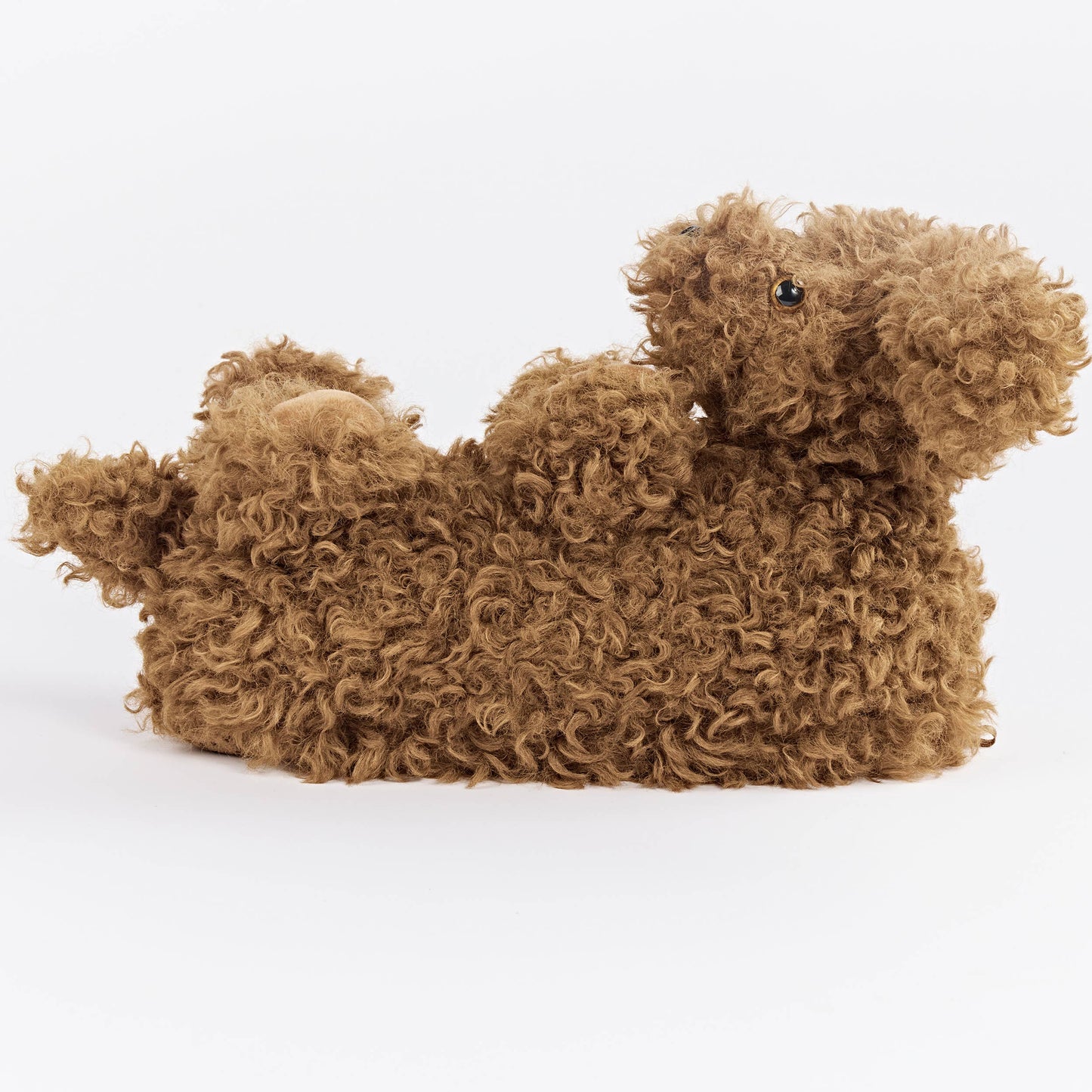 Oooh Yeah/Sock It Up/Oooh Geez Slippers - Coco the Doodle | Women's Funny Animal Plush Slippers