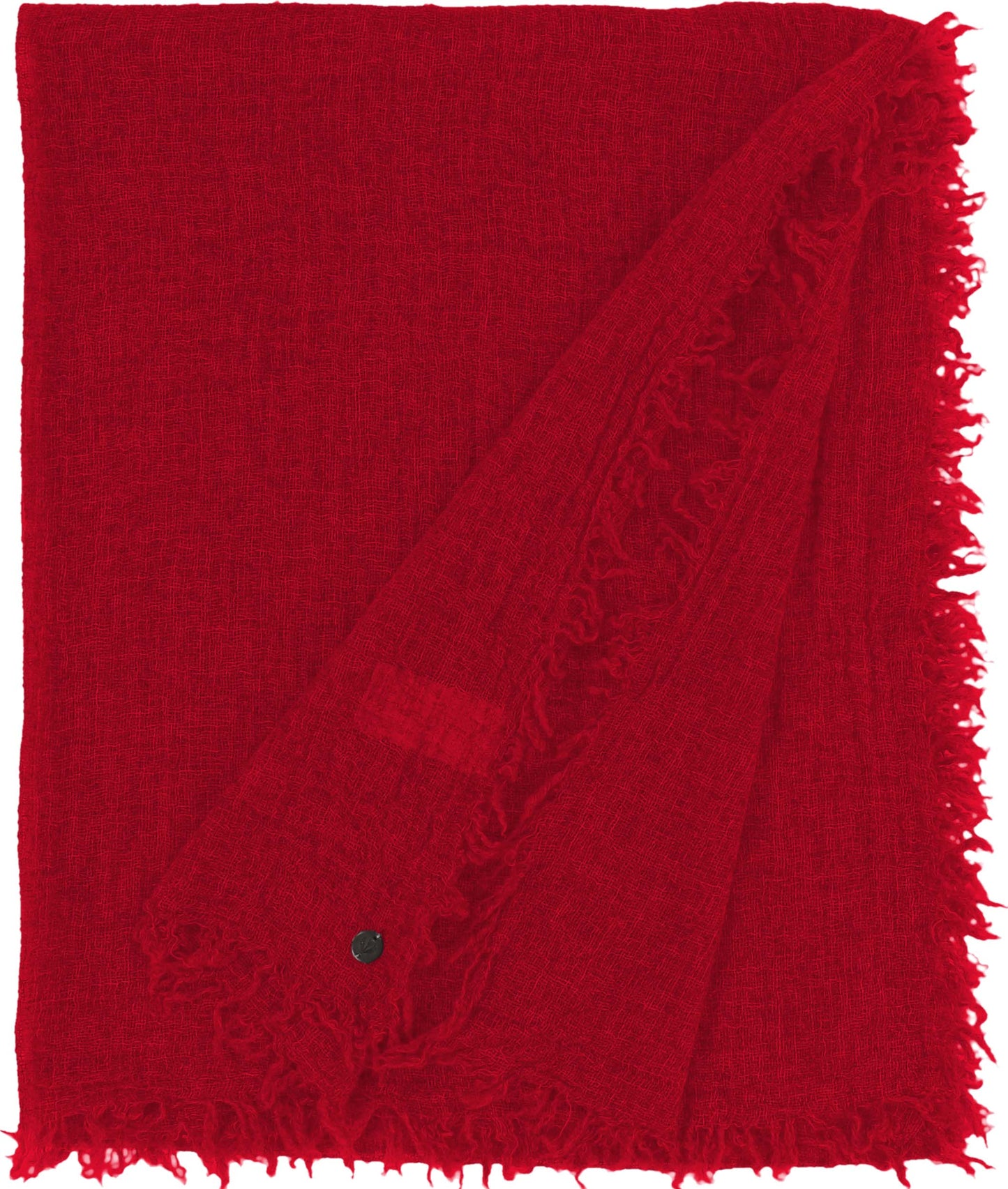 FRAAS - The Scarf Company - Lightweight Wool Solid Fringe Wrap