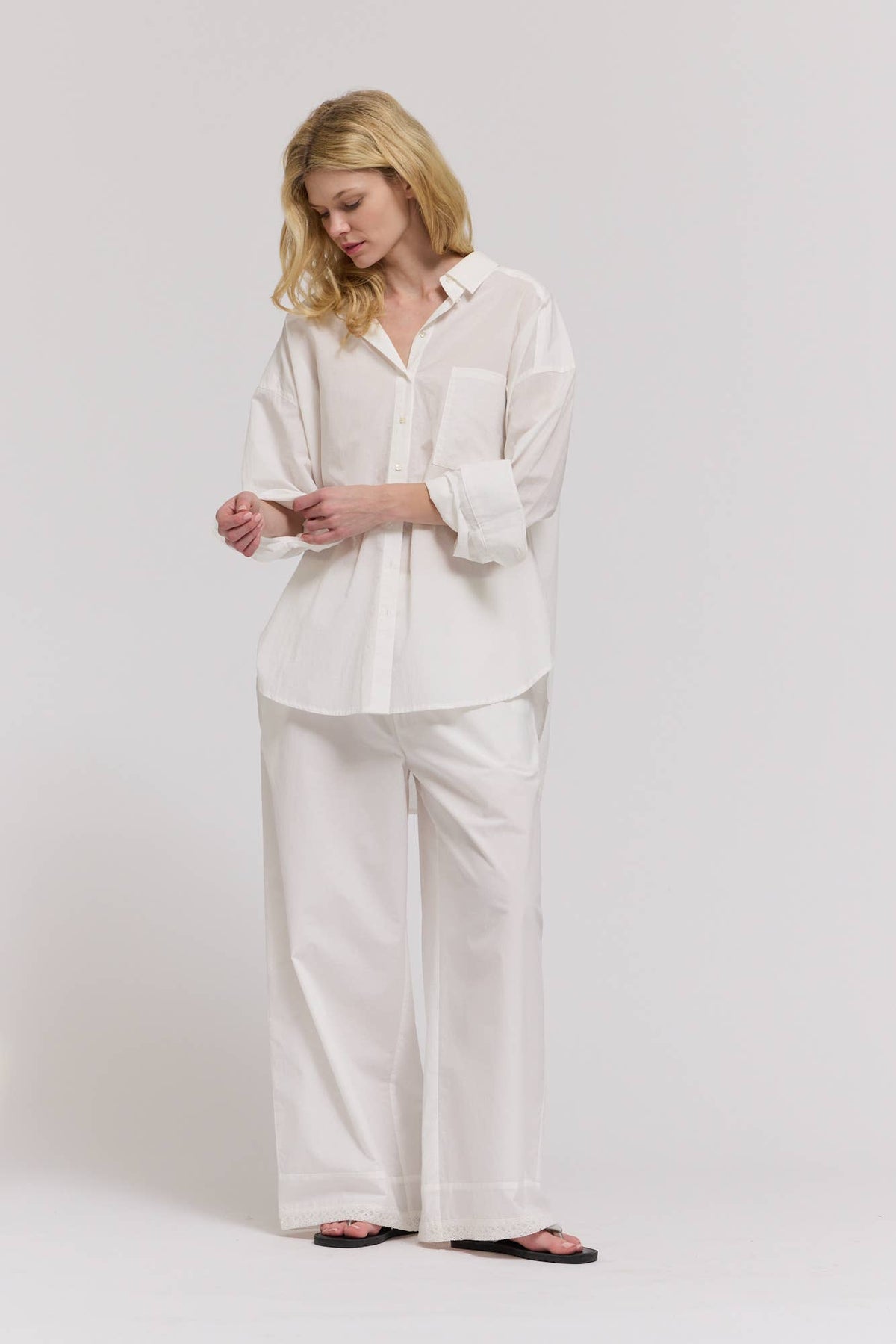 Grade & Gather -41712NS - OVERSIZED SHIRT