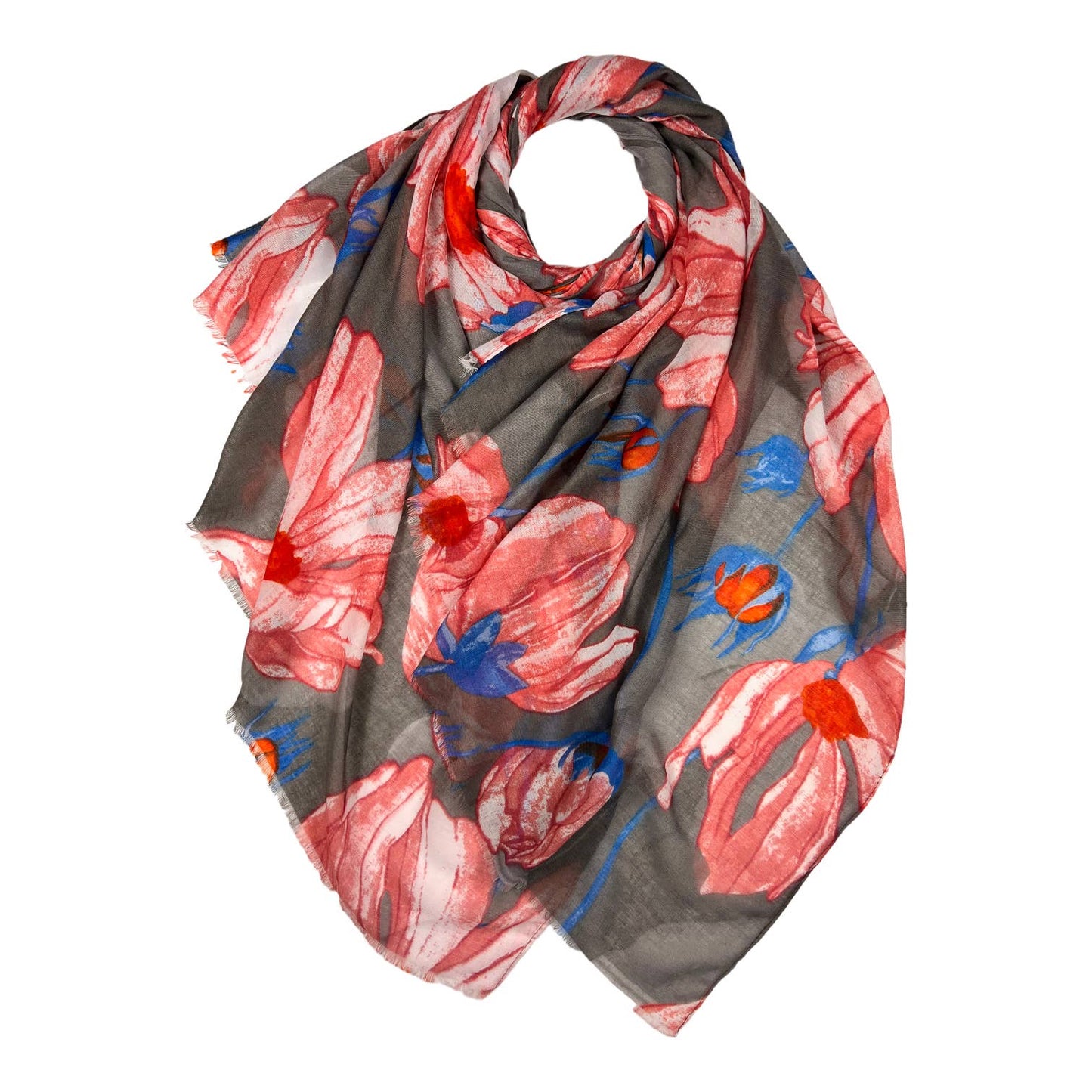 London Scarves - Lightweight scarf with daisy flower print