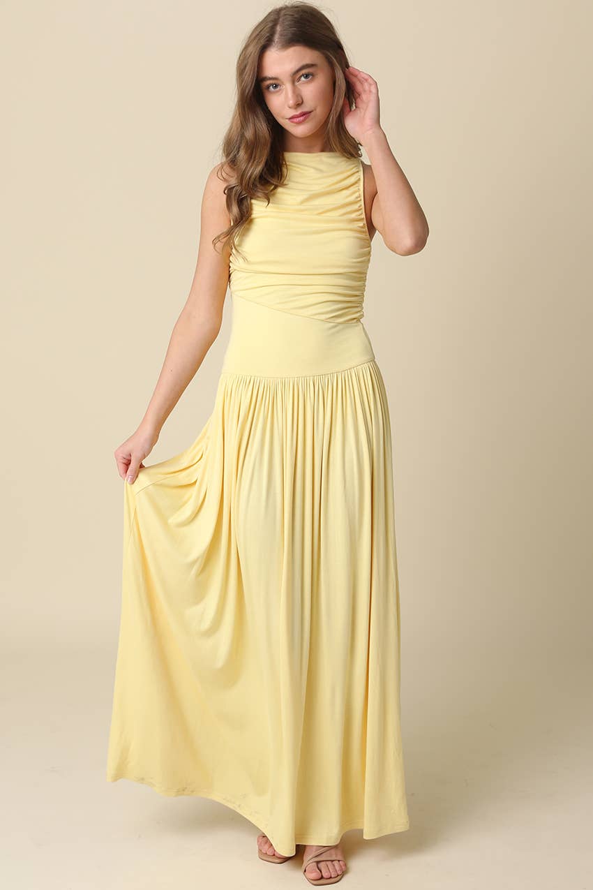Olivaceous - Leni Maxi Dress