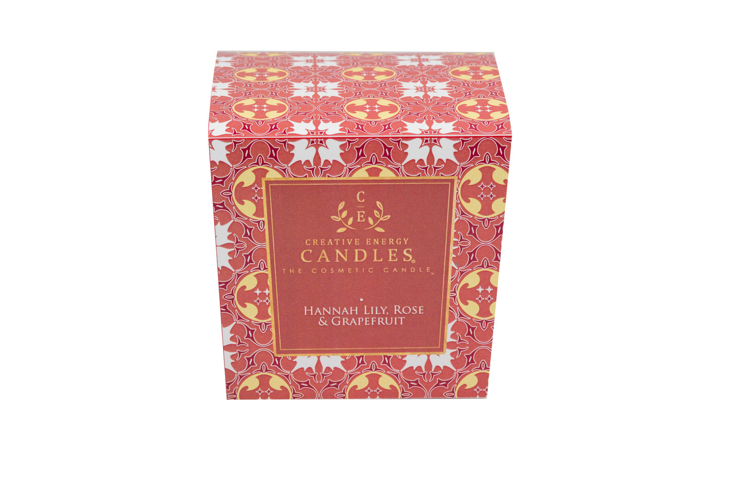 Creative Energy Candles - Hannah Lily, Rose & Grapefruit: 2-in-1 Soy Lotion Candle