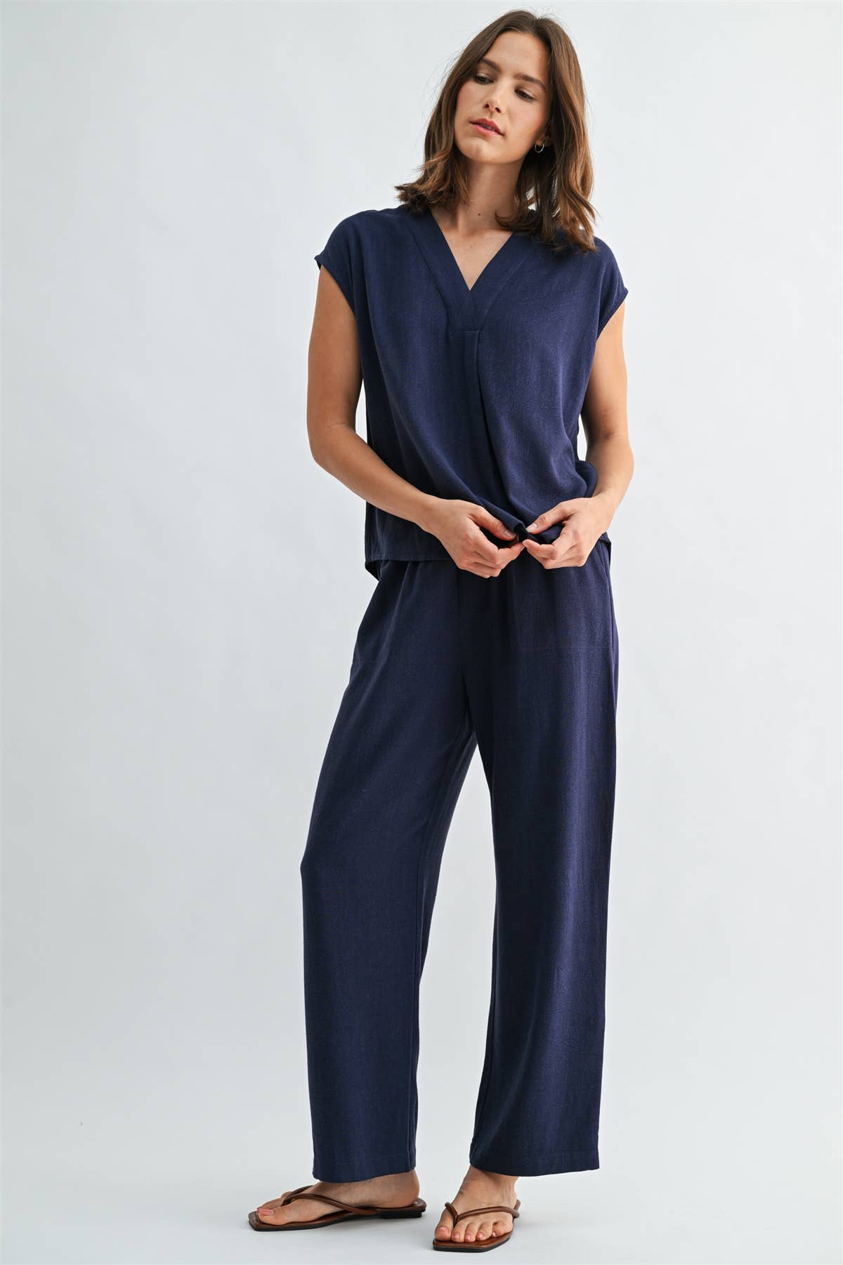 V NECK DOLMAN TOP - Fun2Fun