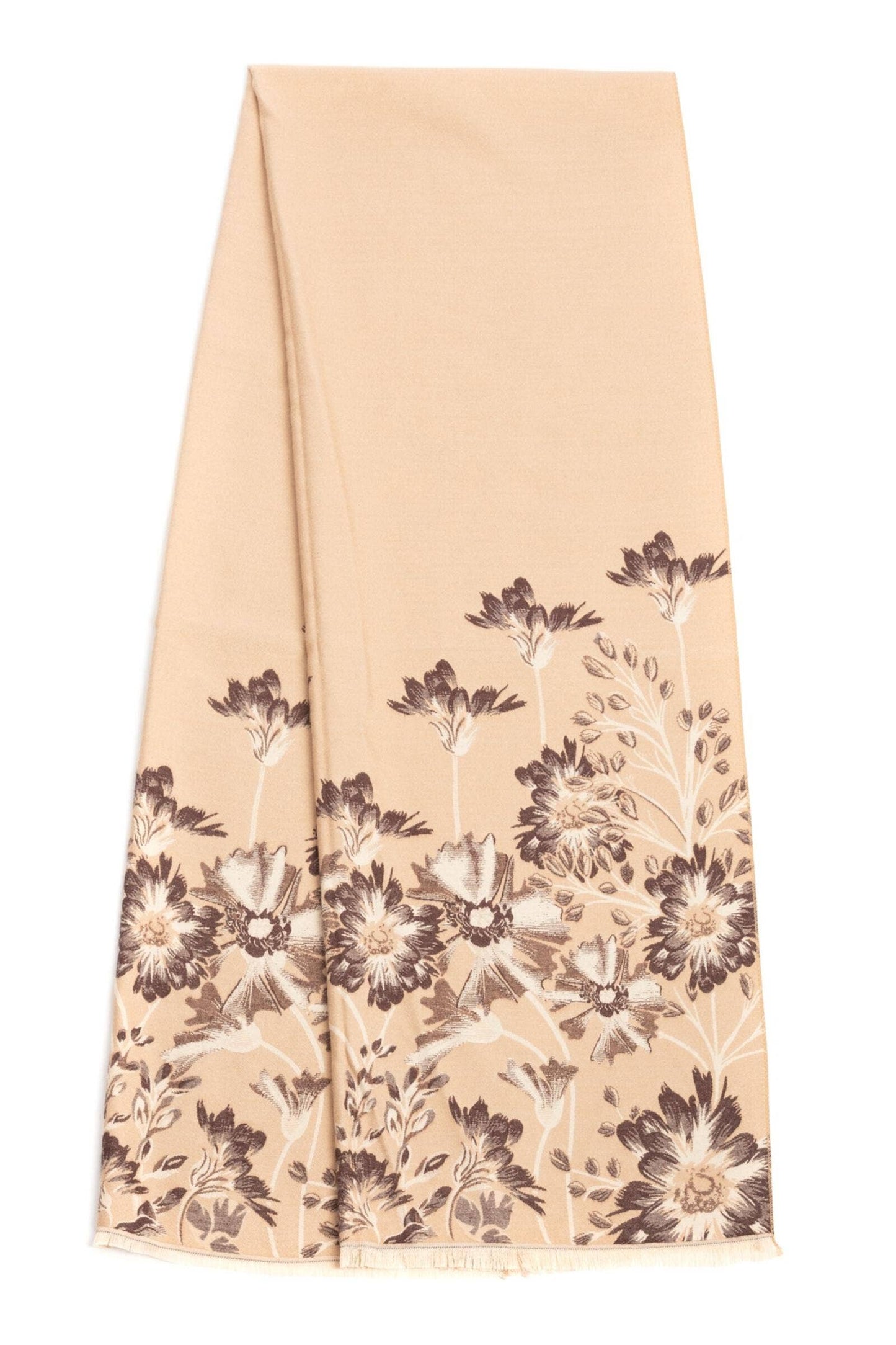 SAACHI - Reversible Floral Oversized Scarf