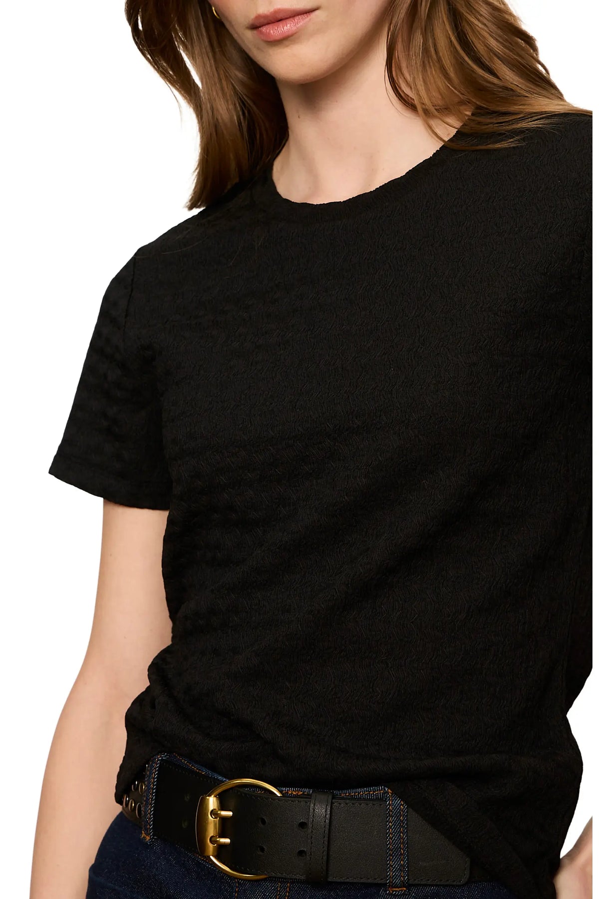 Icon Textured Tee - Sanctuary