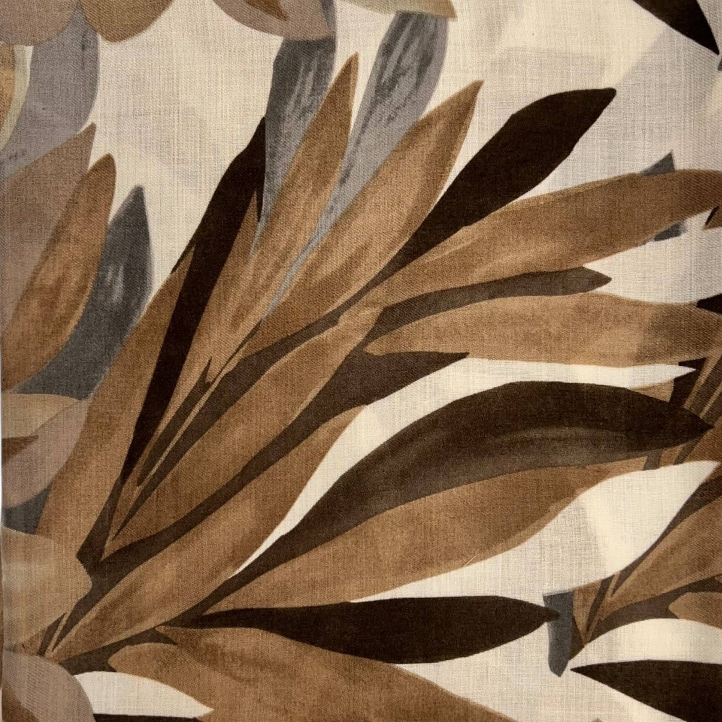 London Scarves - Big autumn leaves print