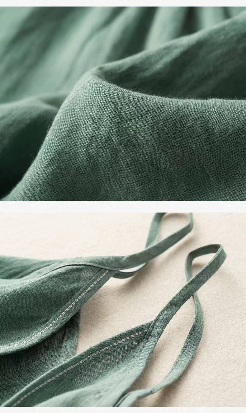 Hope & Sunshine - Cotton Linen Camisole Tank Top