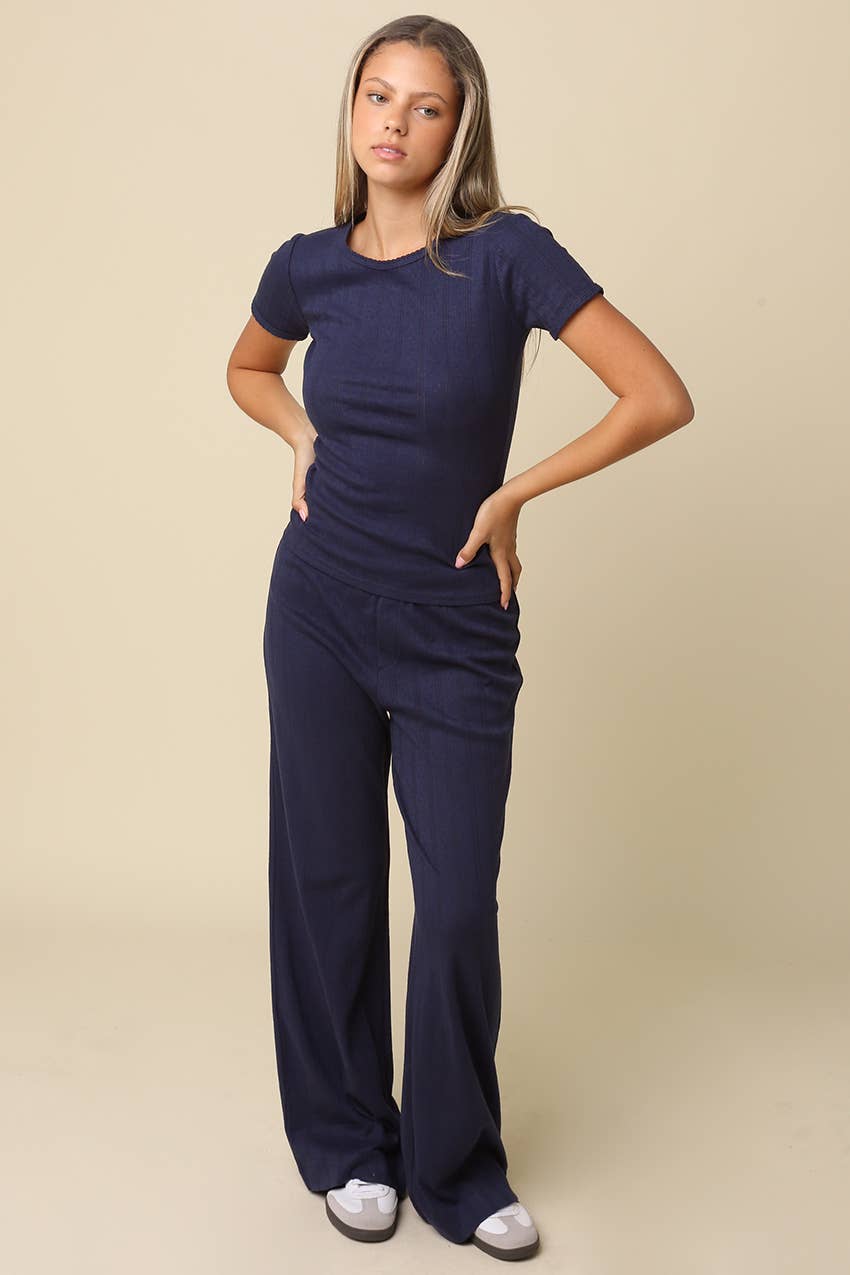 Olivaceous - Baylee Cotton Lounge Pants