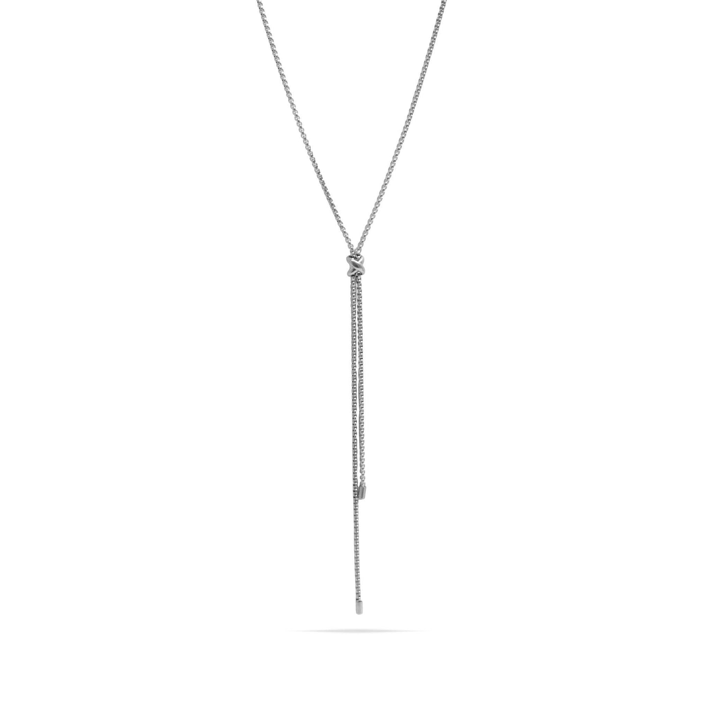 18K Gold PVD Stainless Steel Bolo Necklace