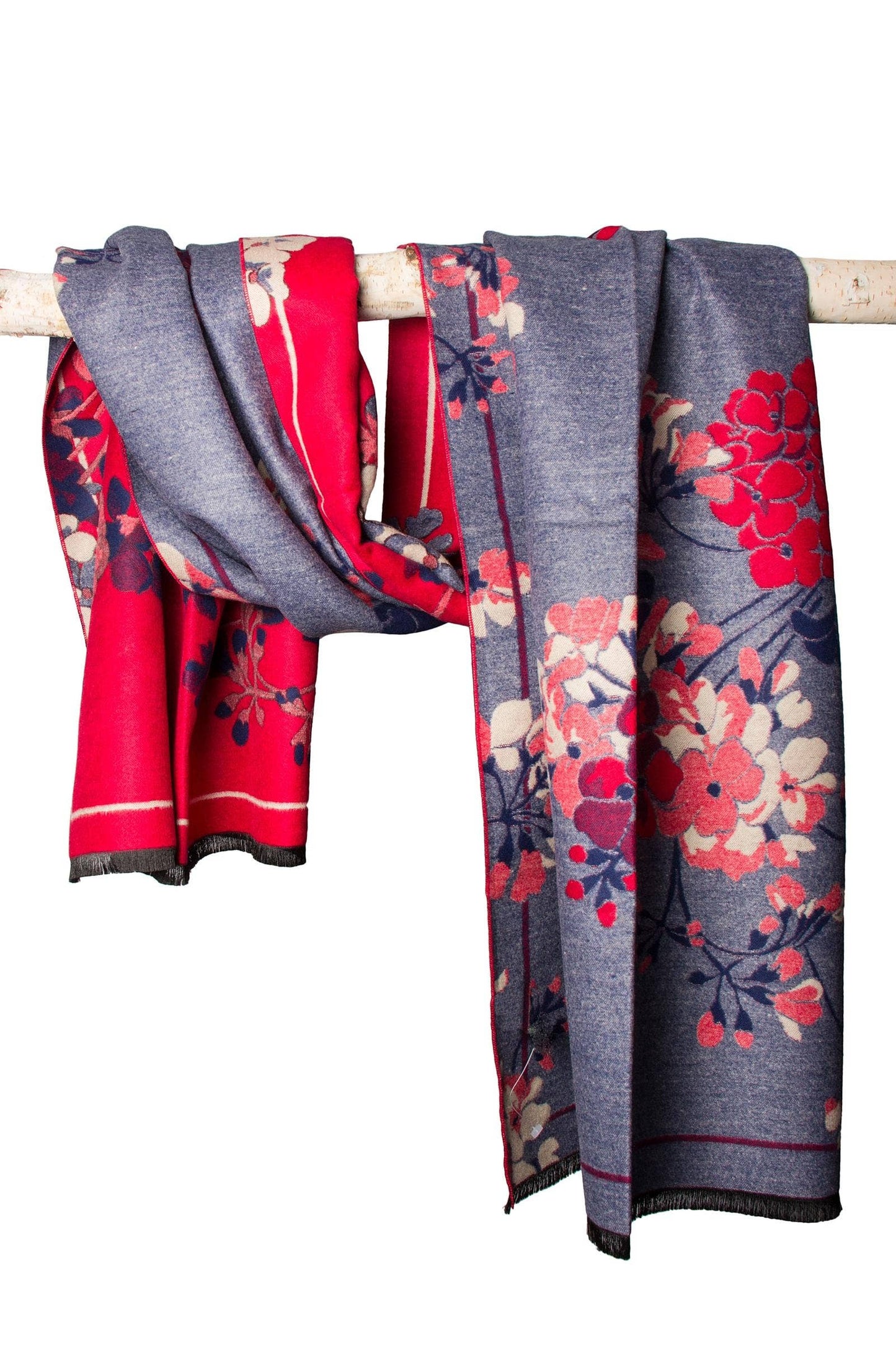 SAACHI - Reversible Denim Scarf