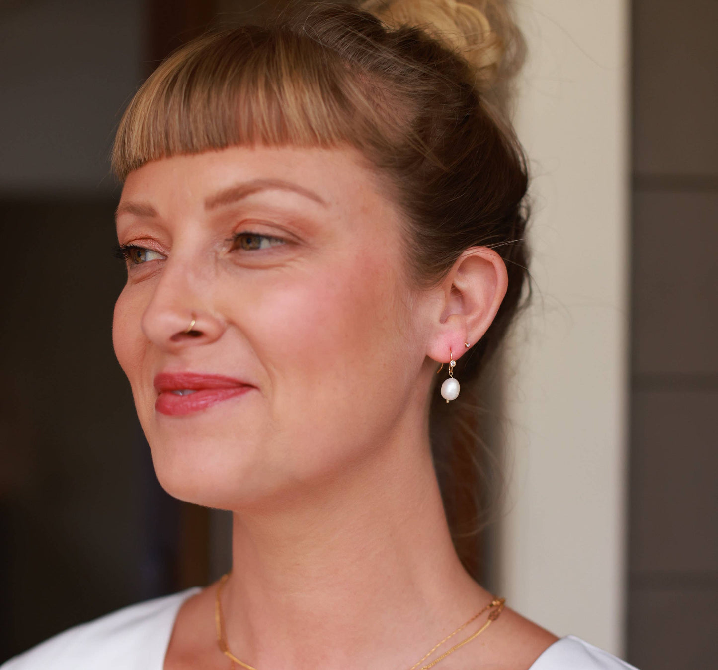 Pearl Drop Earrings