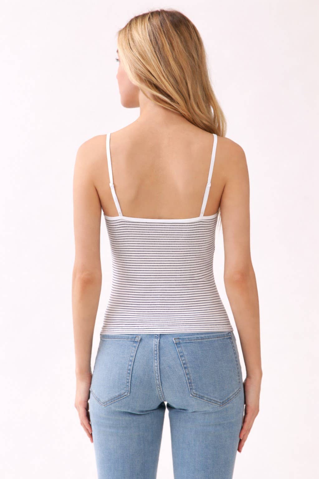 JC57295AS - Y/D STRIPE FOLD OVER ELASTIC ADJUSTABLE STRAPS
