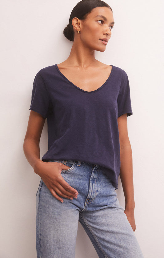 On Repeat Slub Tee