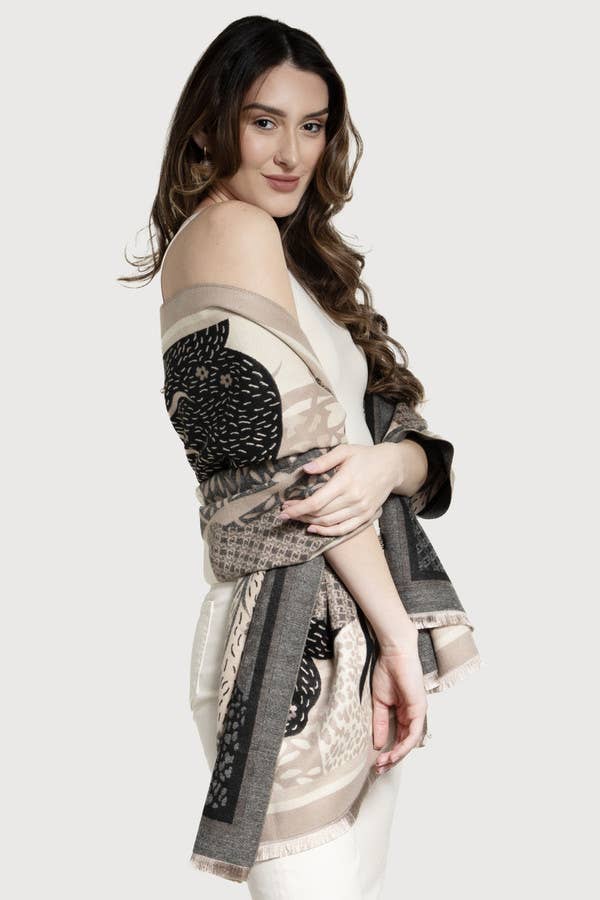 SAACHI - Nature Reversible Scarf