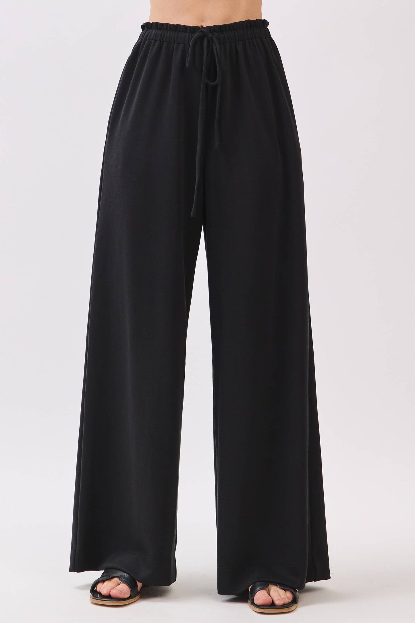 Solid Wide Leg Pants - Final Touch