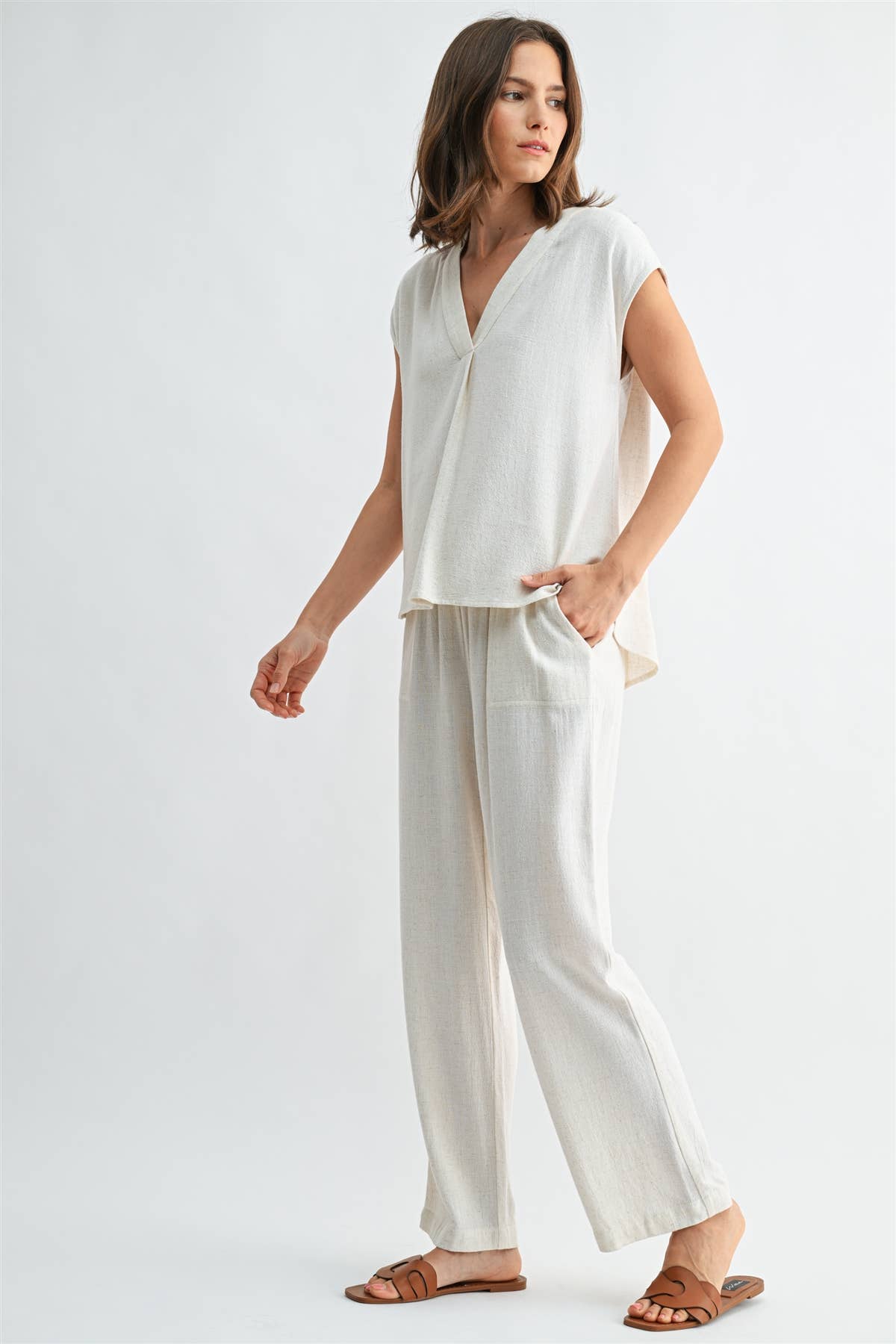 V NECK DOLMAN TOP - Fun2Fun