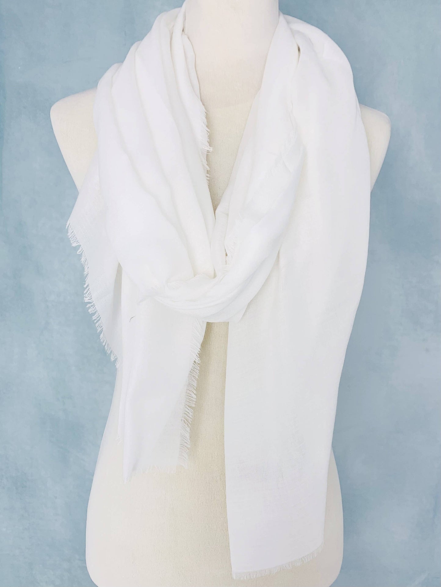 JC Sunny Fashion - JC022595 Cashmere Blend Super Soft Solid scarf