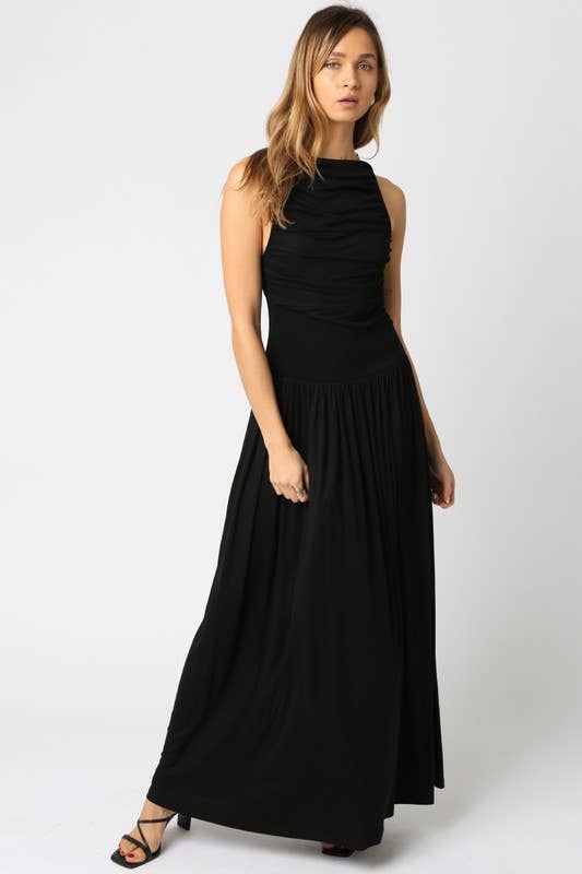 Olivaceous - Leni Maxi Dress