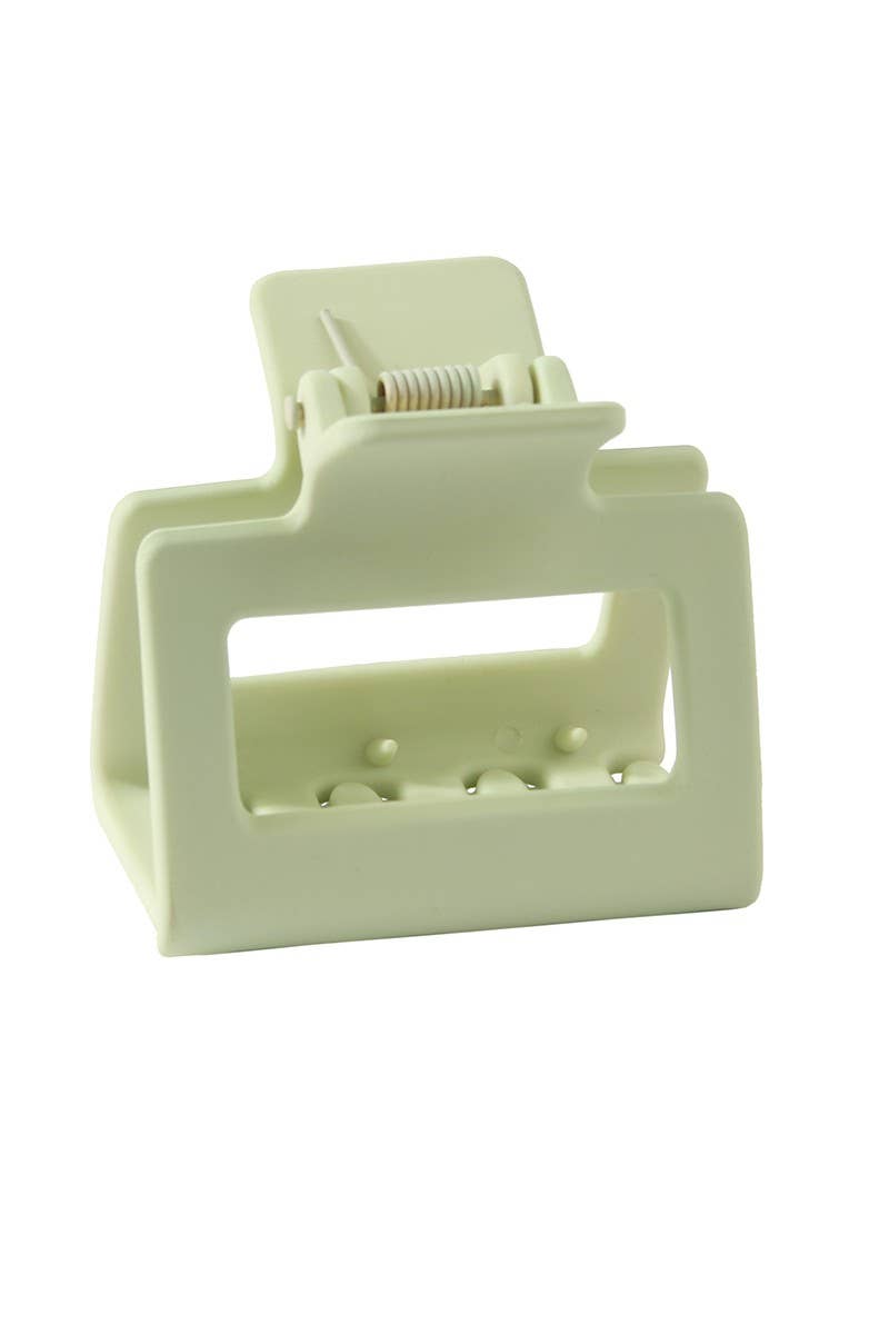 Square Macaron Shark Clip Small Hair Clip - NINEXIS