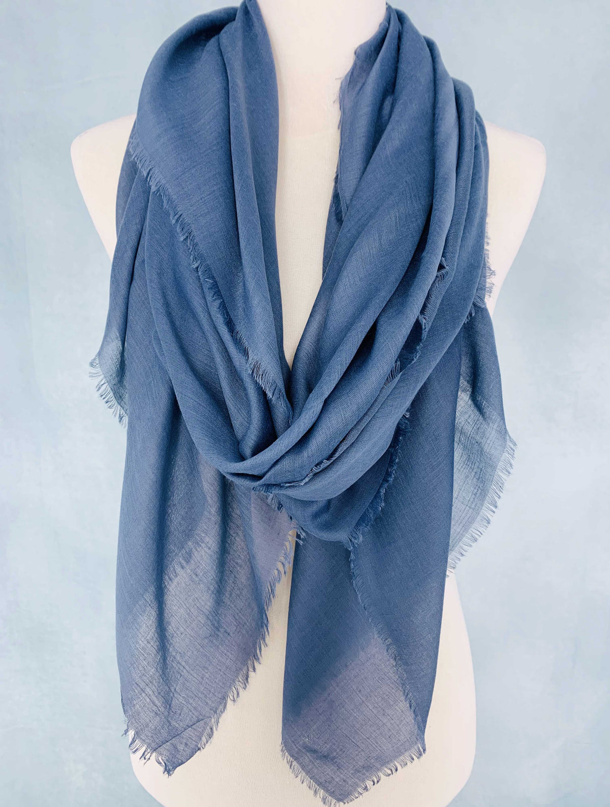 JC Sunny Fashion - JC022595 Cashmere Blend Super Soft Solid scarf