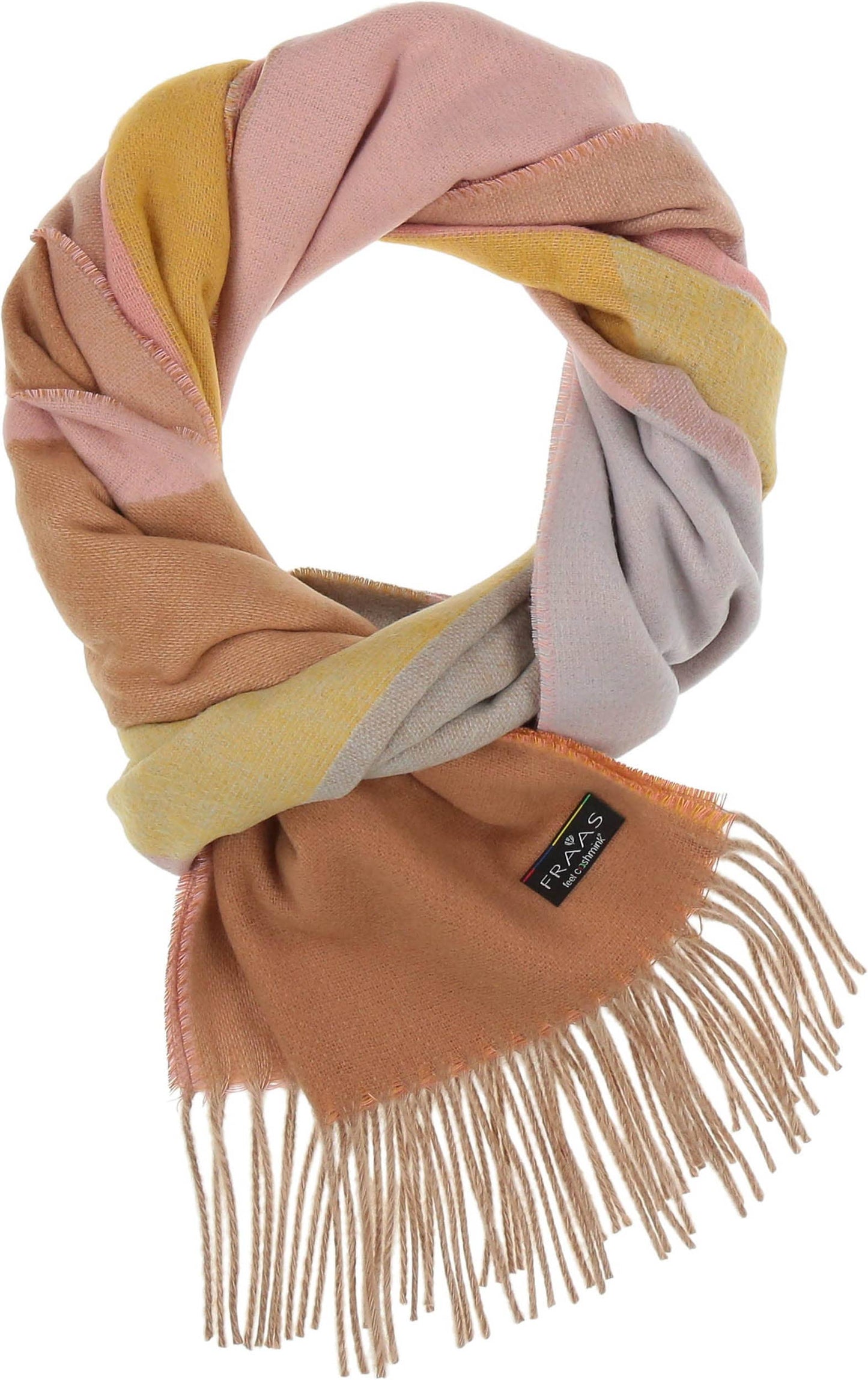 FRAAS - The Scarf Company - Chevron Color Block Cashmink® Scarf