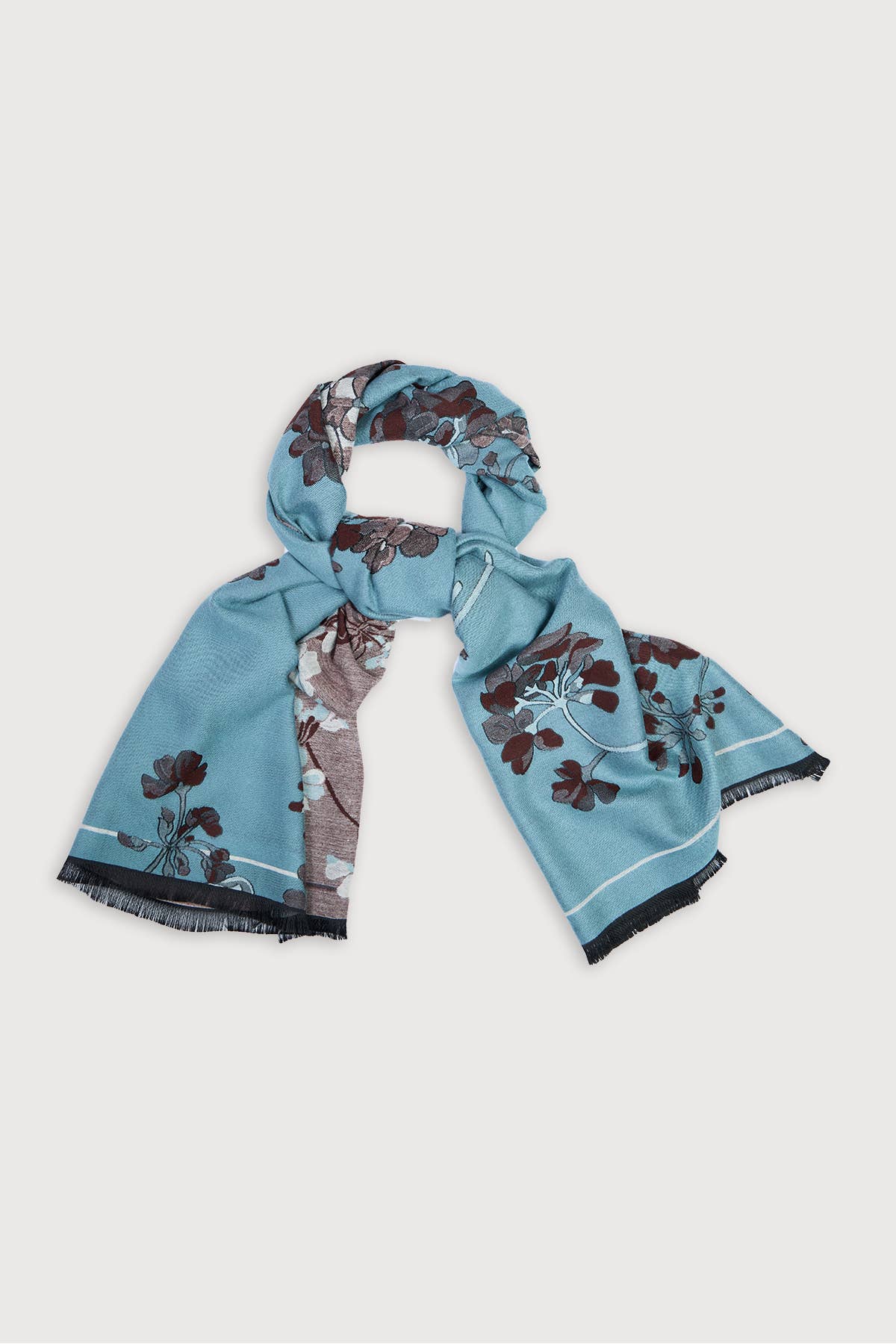 SAACHI - Floral Reversible Scarf