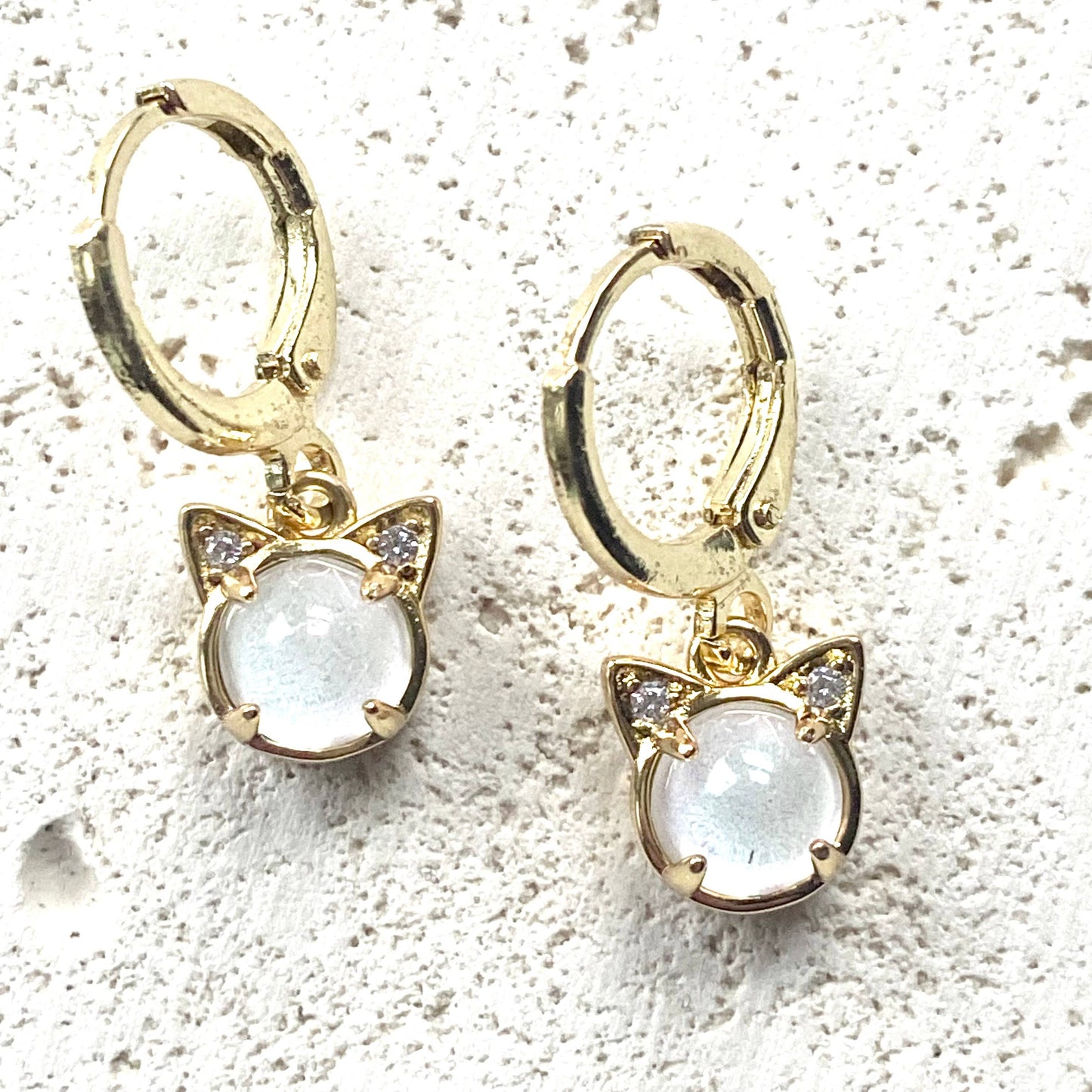 Cat earrings necklace bracelet pet jewelry